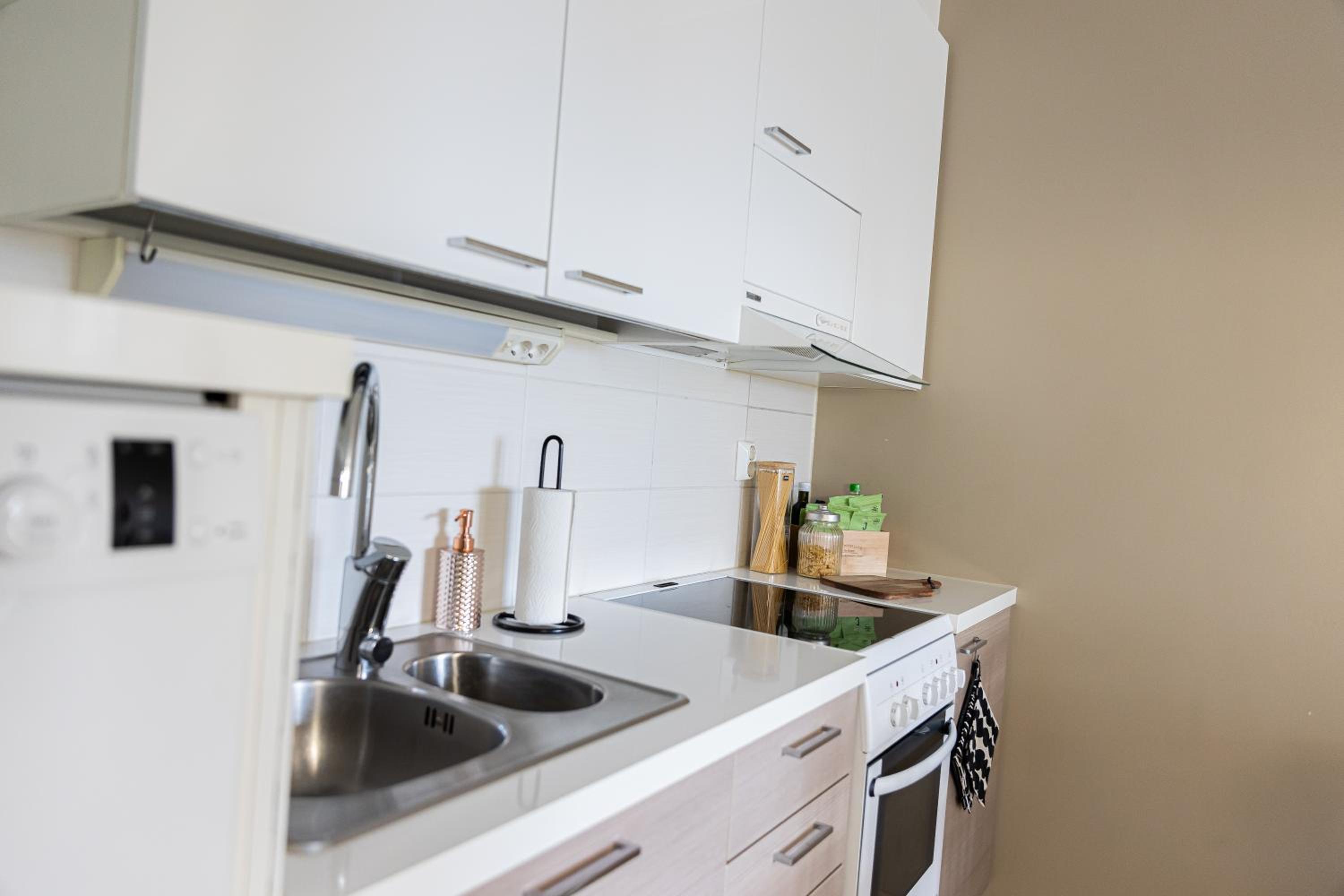 Aurora City Apartment with Sauna by BookLapland