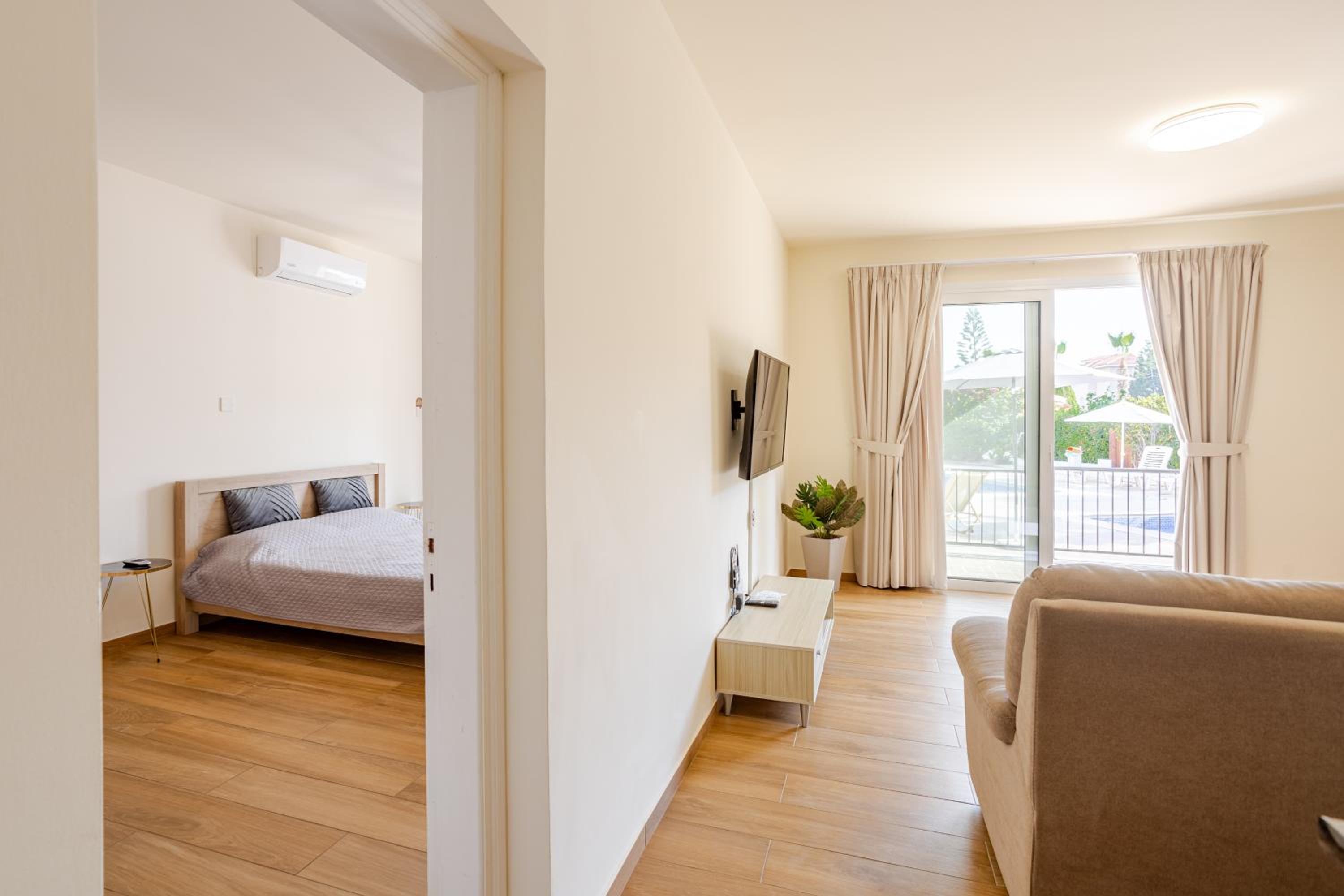 Danaos Seaside Suite 001 with Pool in Tourist Area