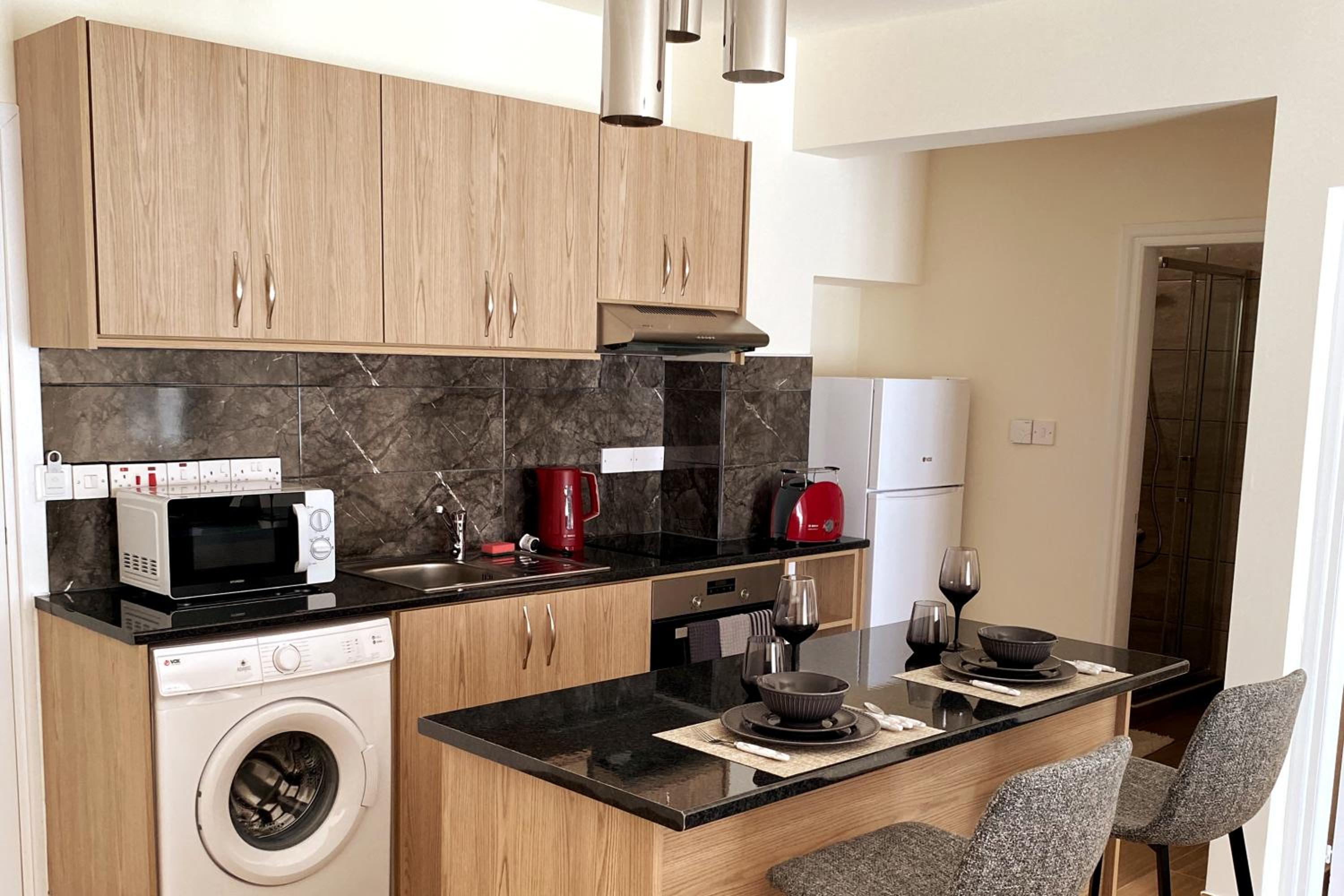 Danaos Seaside Suite 001 with Pool in Tourist Area