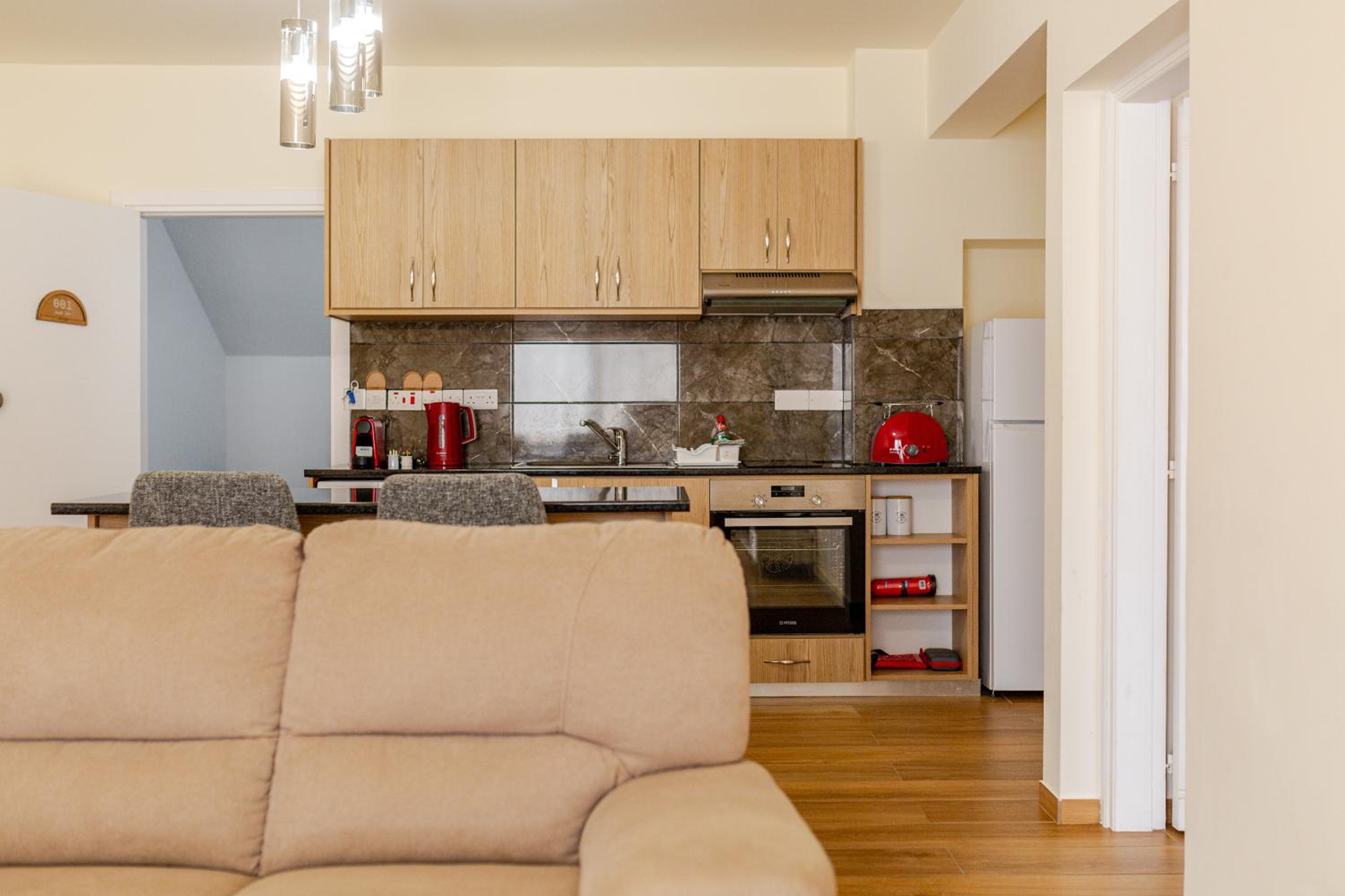 Danaos Seaside Suite 001 with Pool in Tourist Area