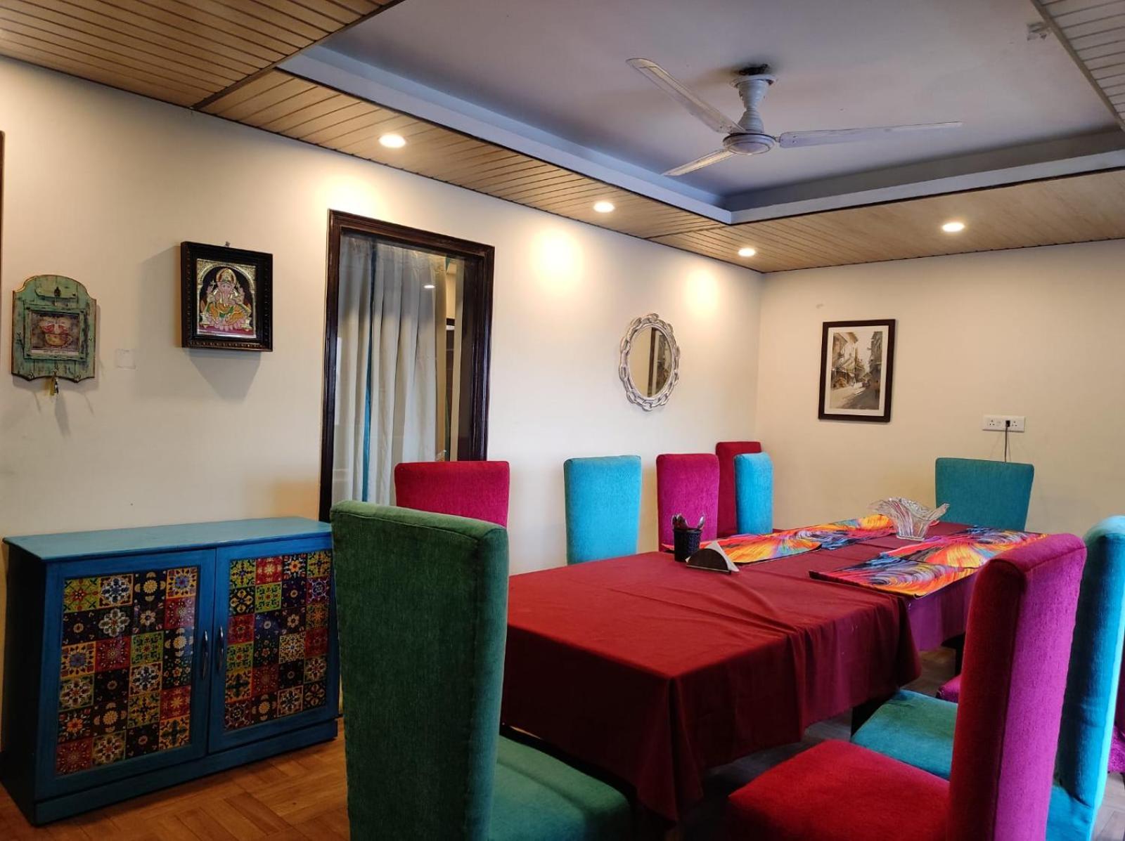 Aurora 4BHK villa with fireplace and terrace by Homeyhuts
