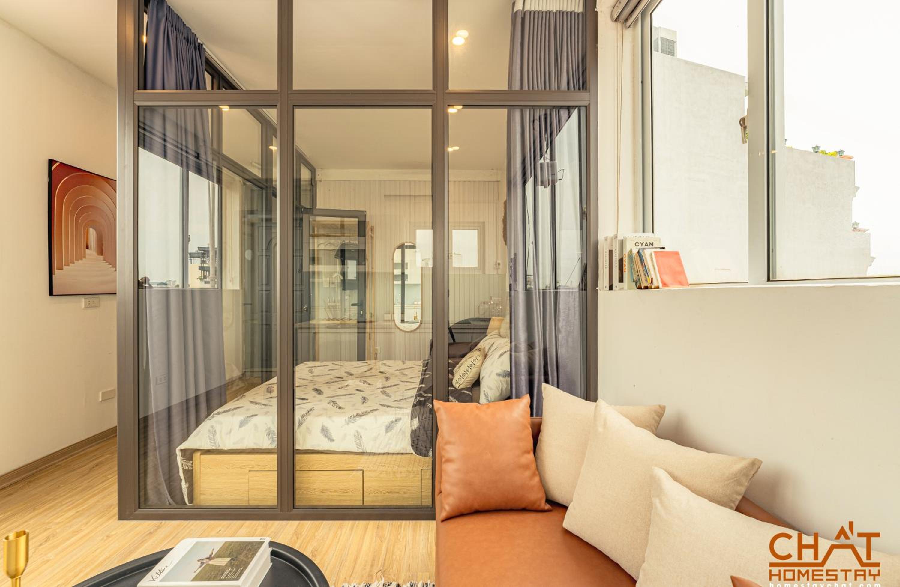 HomestayCHAT-PeacefulCorner62-1Bedroom-Projector-FreeWasher