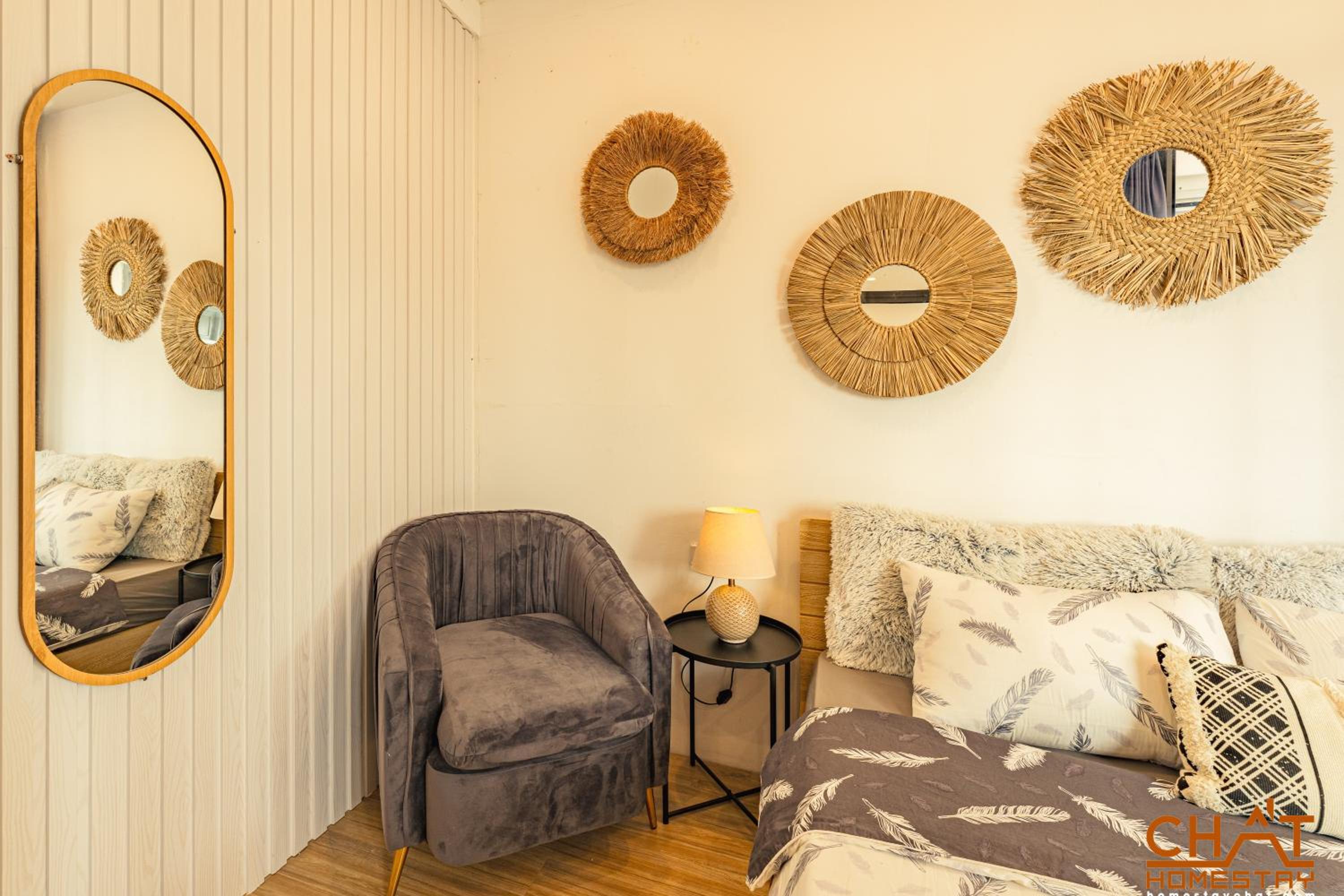 HomestayCHAT-PeacefulCorner62-1Bedroom-Projector-FreeWasher