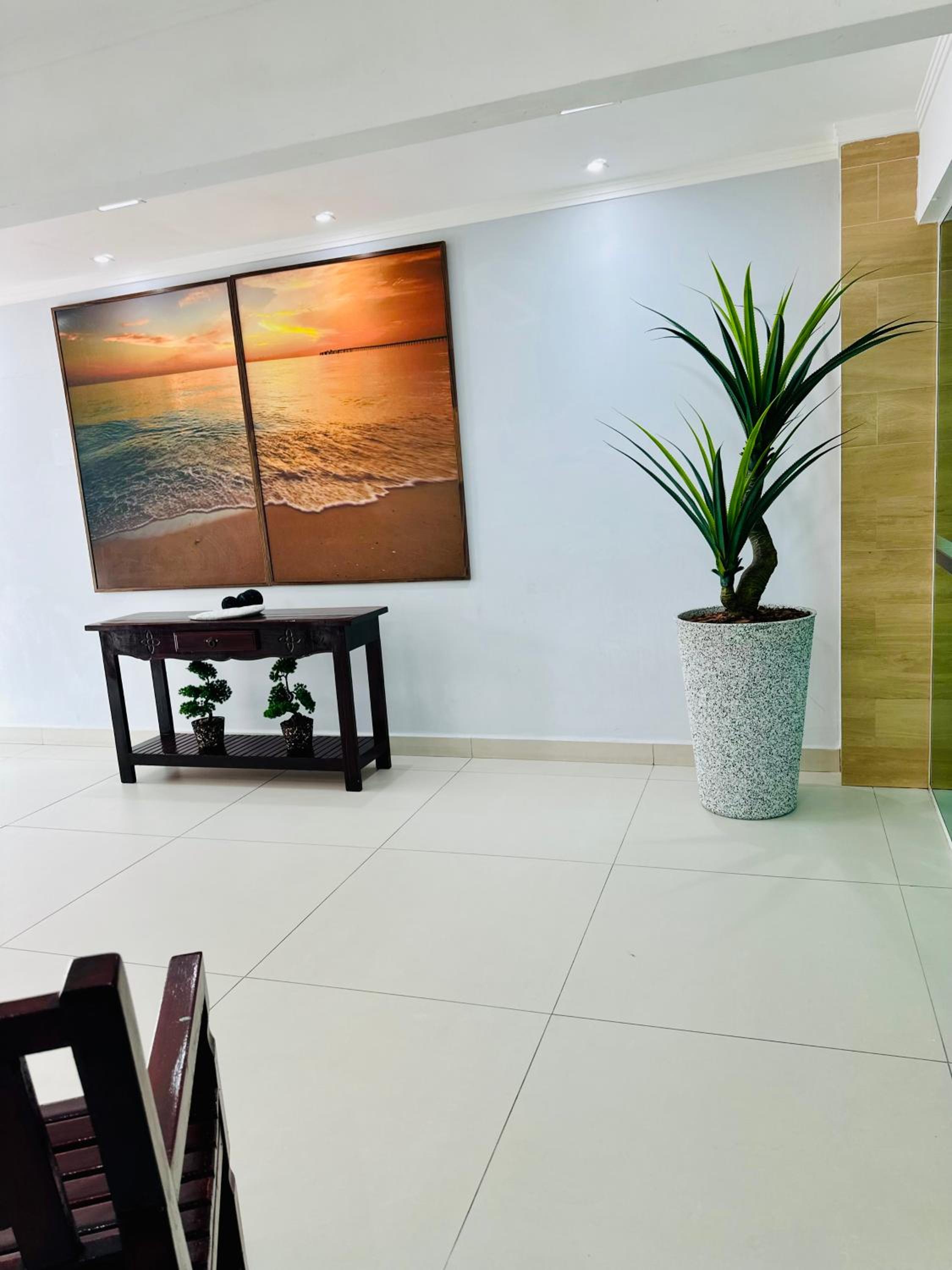 Apto Luxo Frente Mar Feira Caiçara Wi-Fi 2 vagas