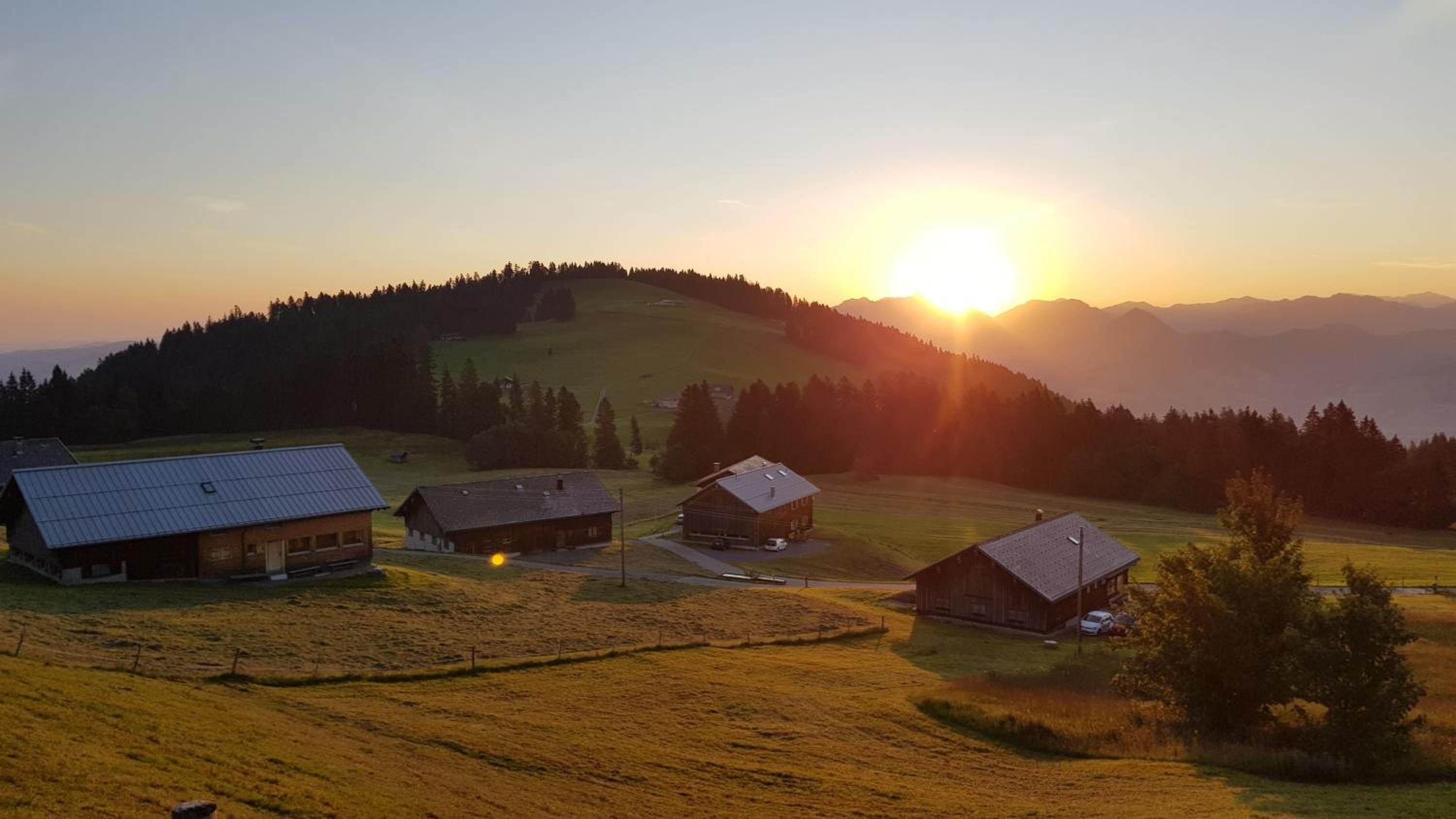 Haus Unterlose 392 direkt im Ski- und Wandergebiet Bödele