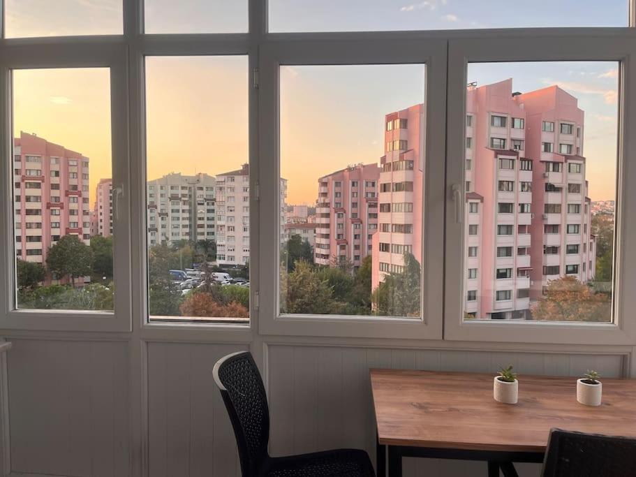 Spacious flat with wide view