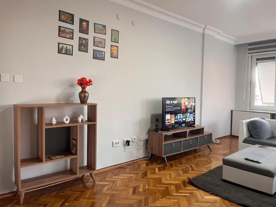 Spacious flat with wide view