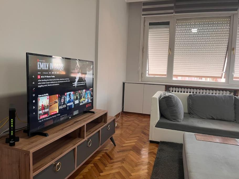 Spacious flat with wide view