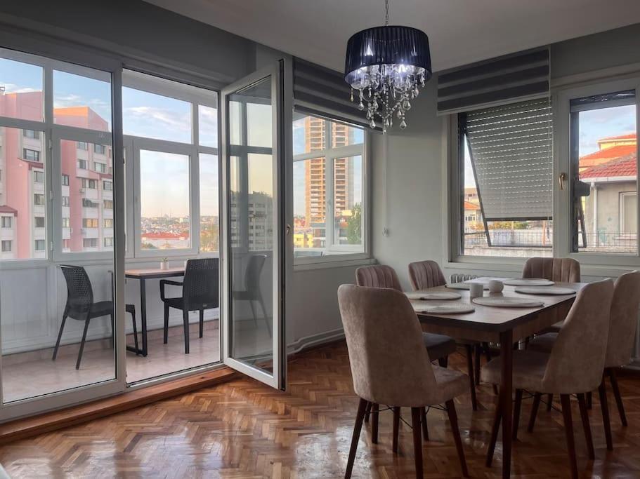 Spacious flat with wide view
