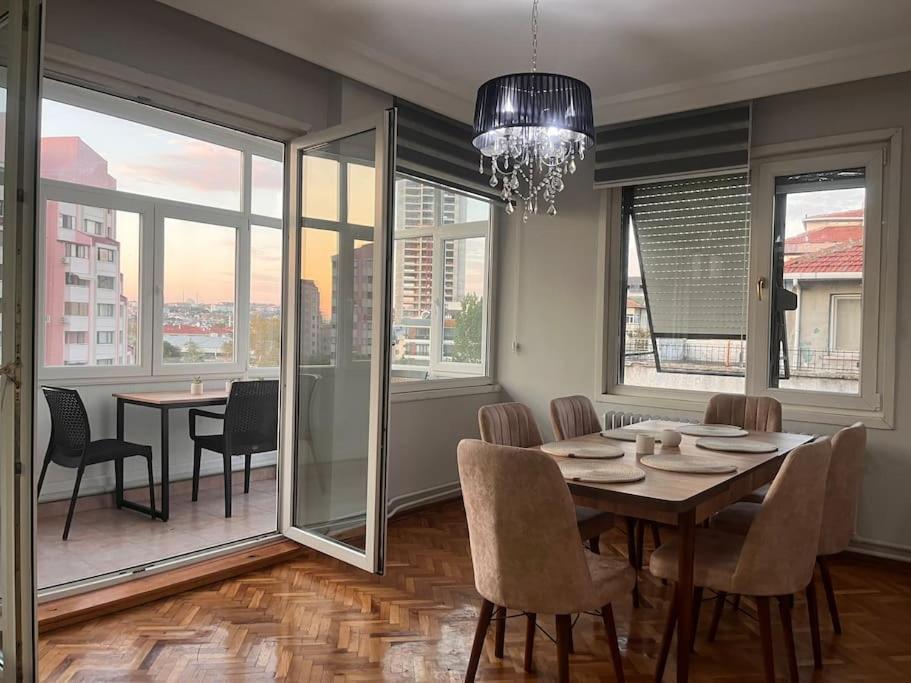 Spacious flat with wide view