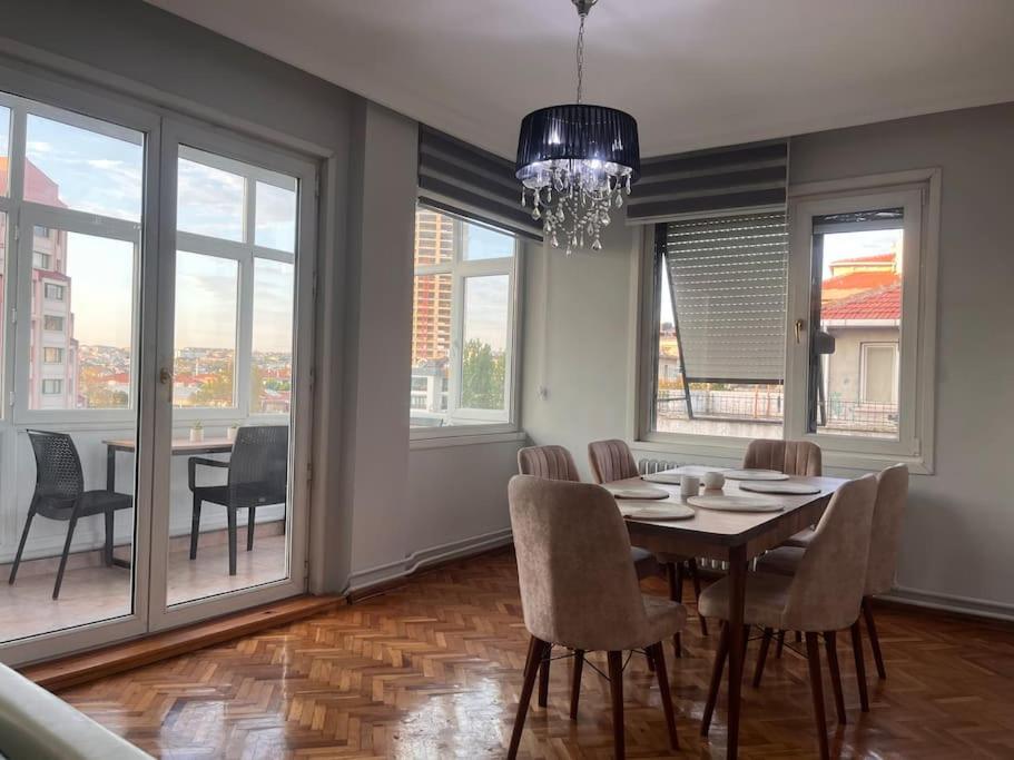 Spacious flat with wide view
