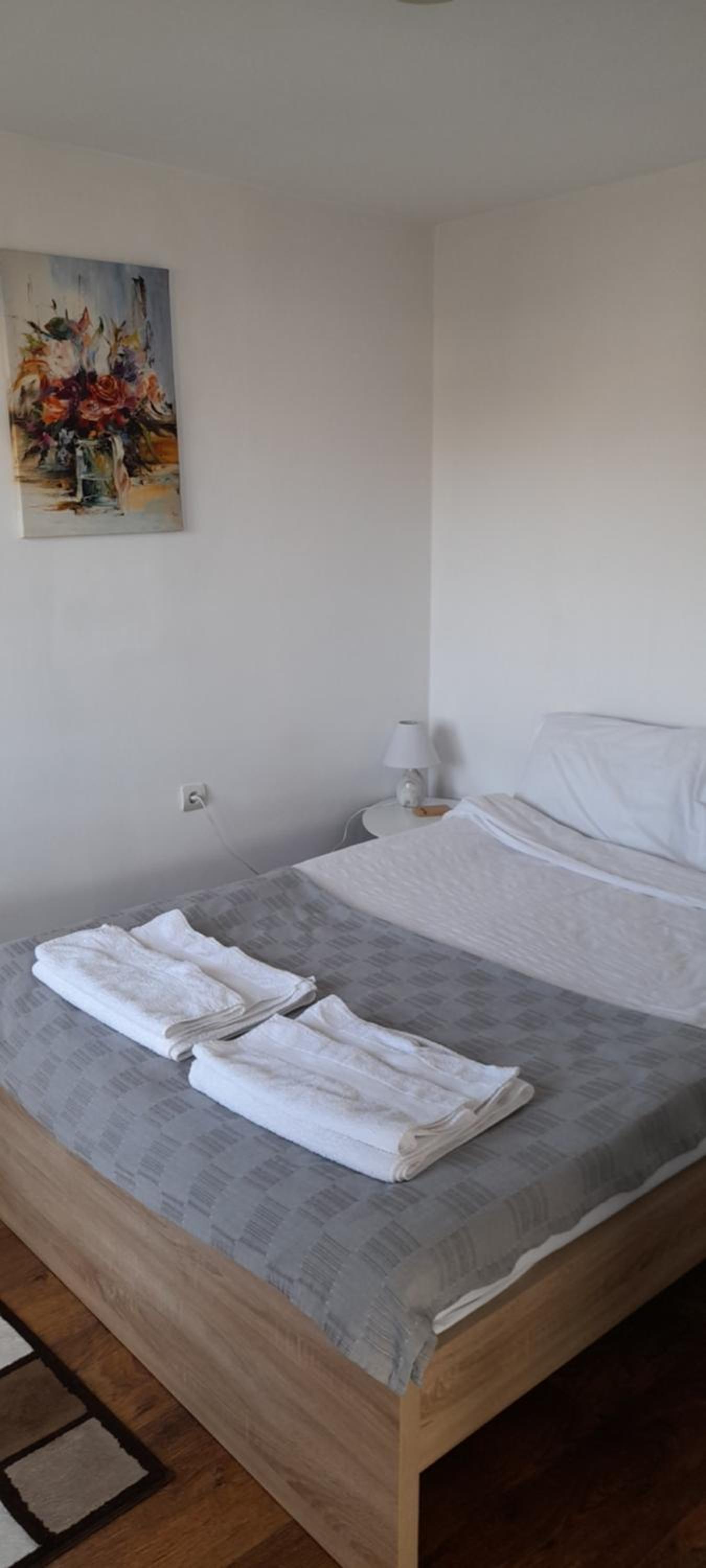 Spacious apartment with a Mountain view, big balcony and parking