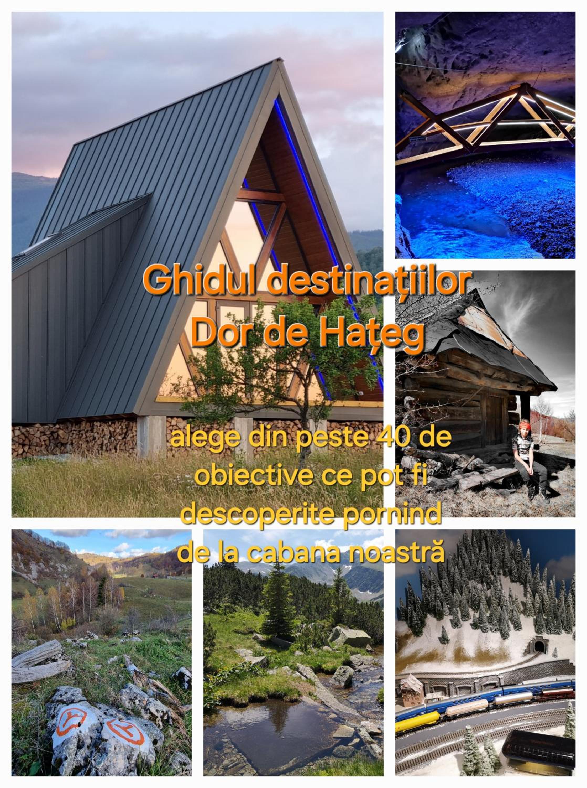 Cabana A-frame Dor de Hateg view 2