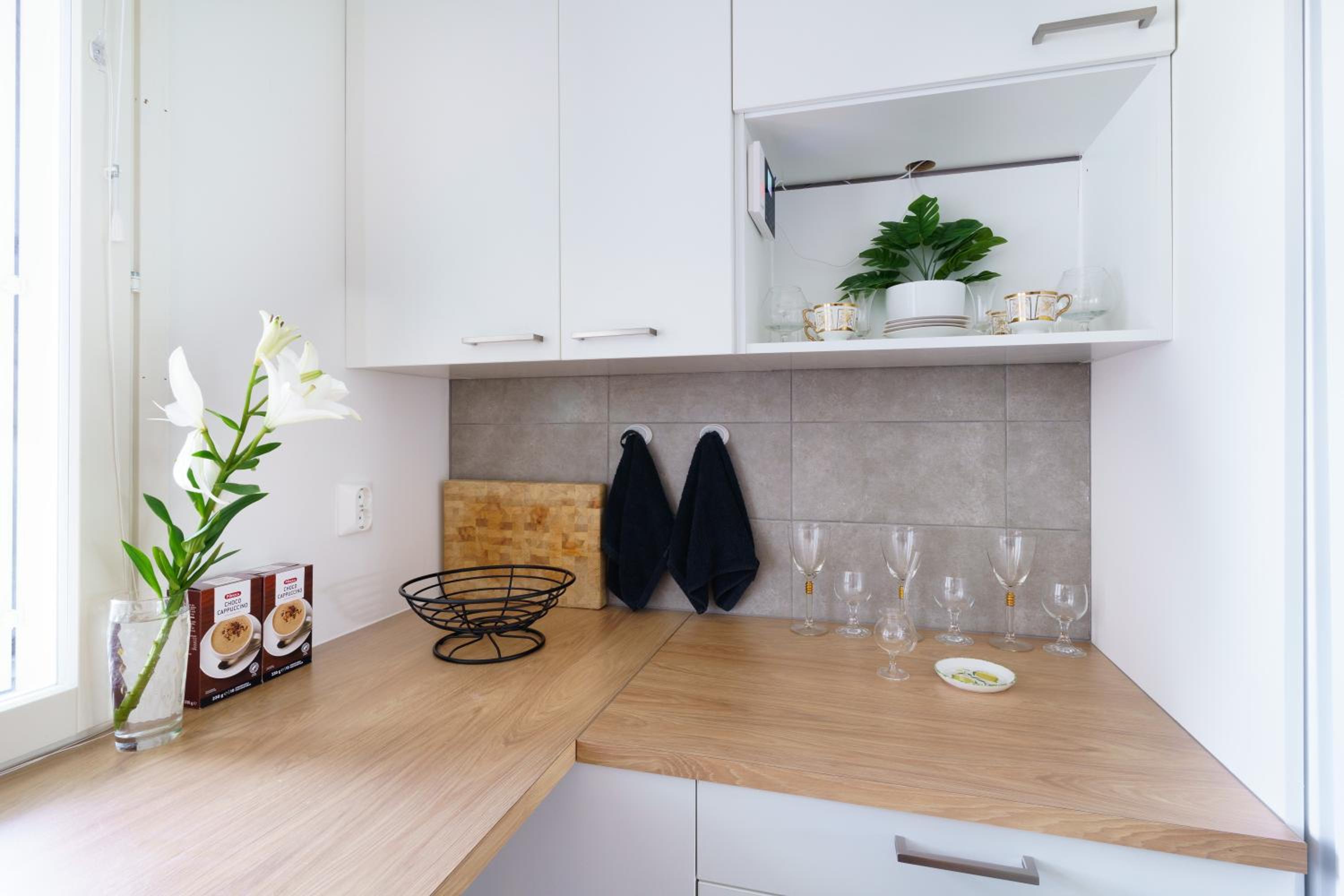 Apartment with sauna