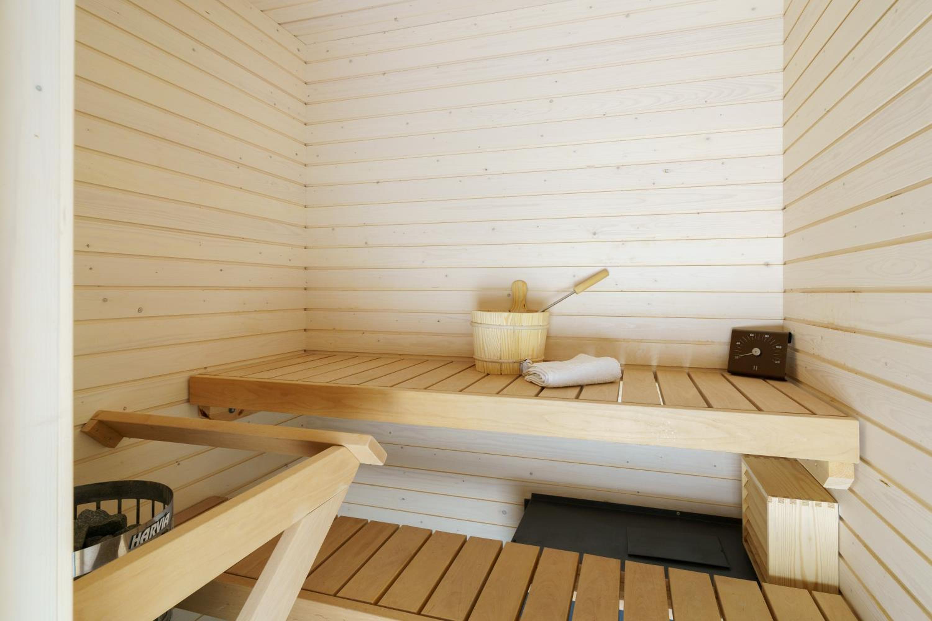 Apartment with sauna