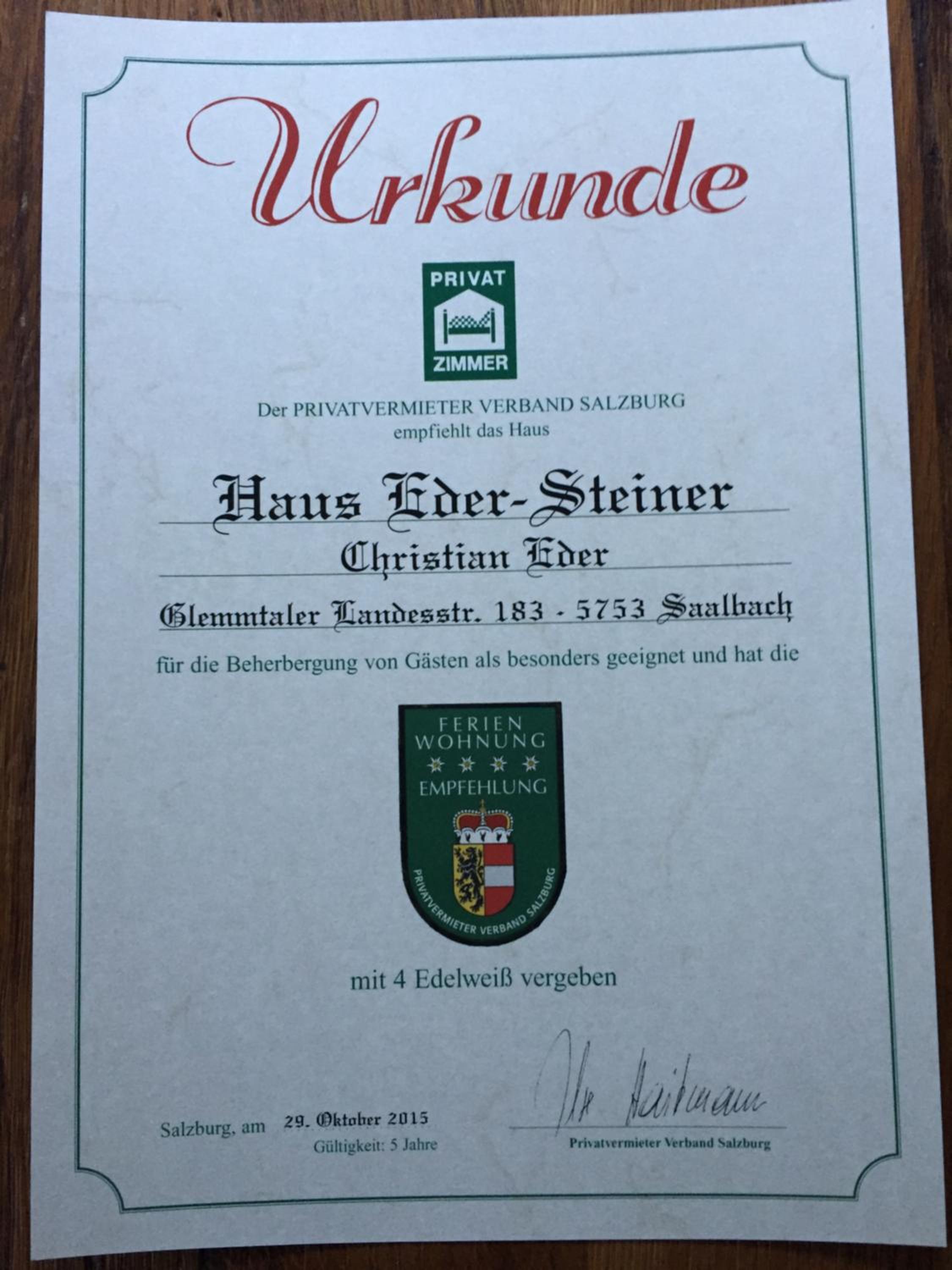 Haus Eder Steiner
