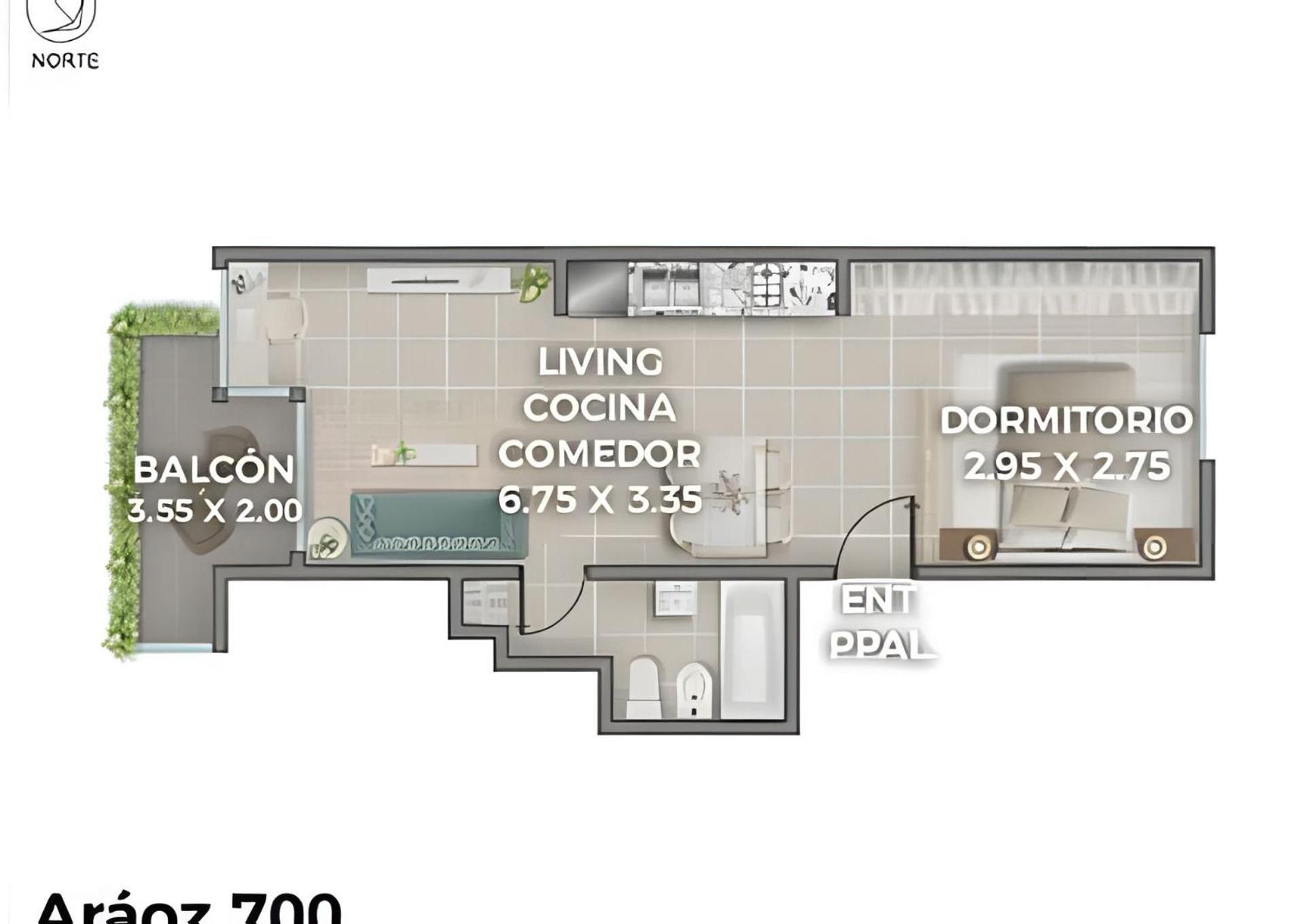 Araoz: New and Vibrant Palermo Building: Your New Home in the Heart of It All