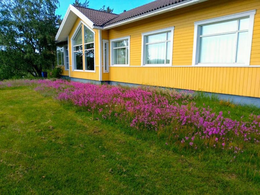 Keltainen talo - tilava huvila lähellä Saloa