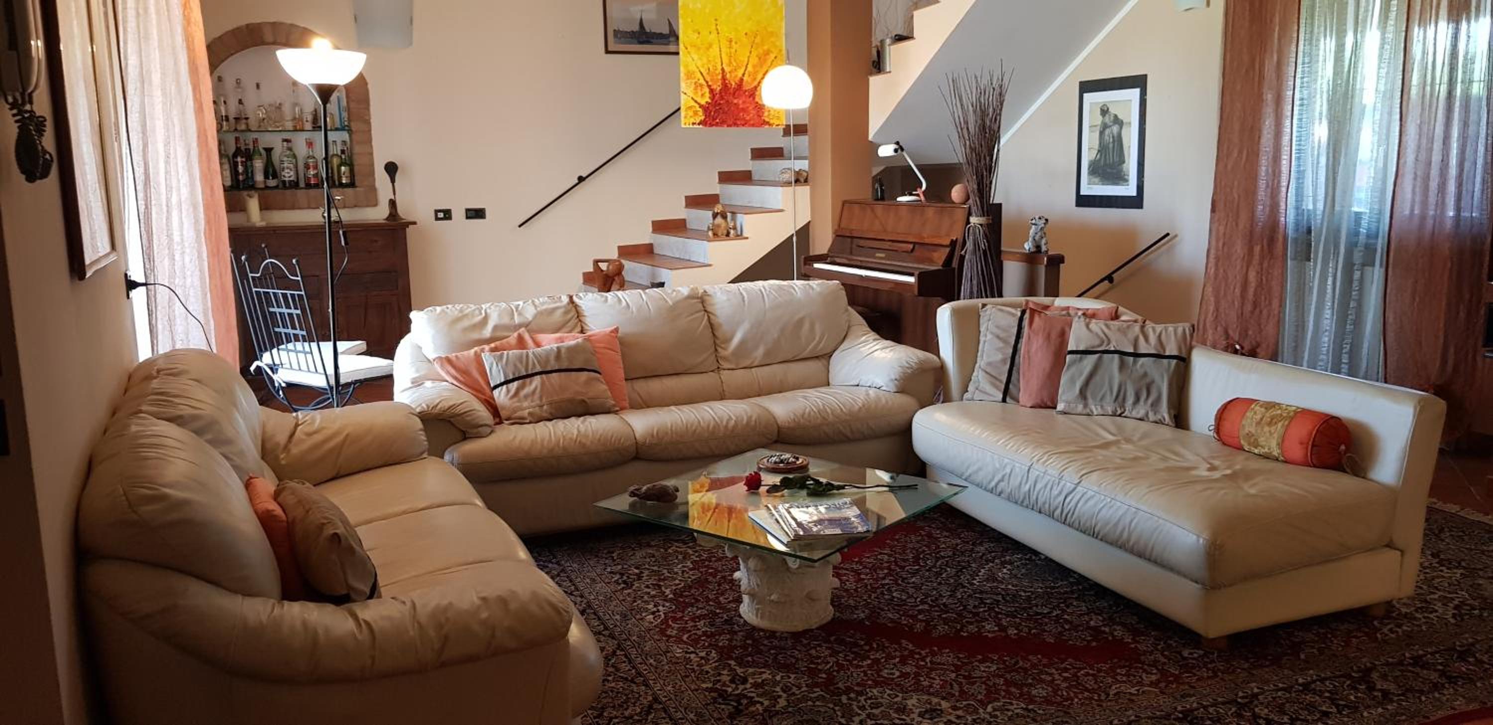Casa Caginia 300mqgiardinopalestra e biliardo