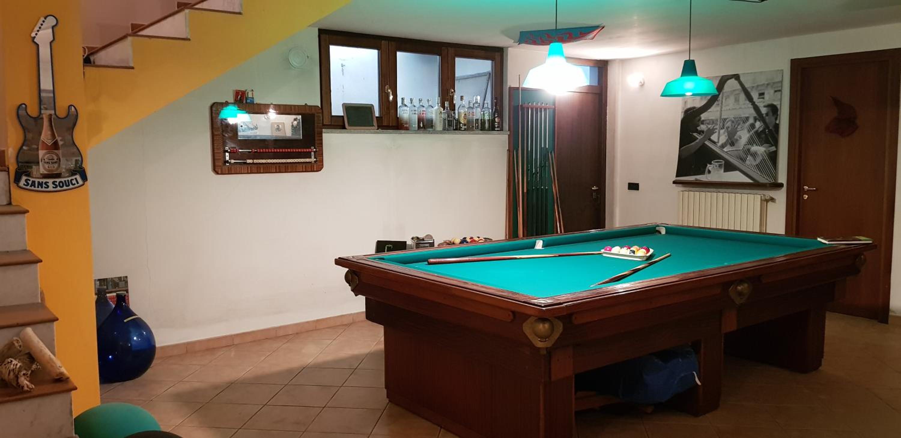 Casa Caginia 300mqgiardinopalestra e biliardo