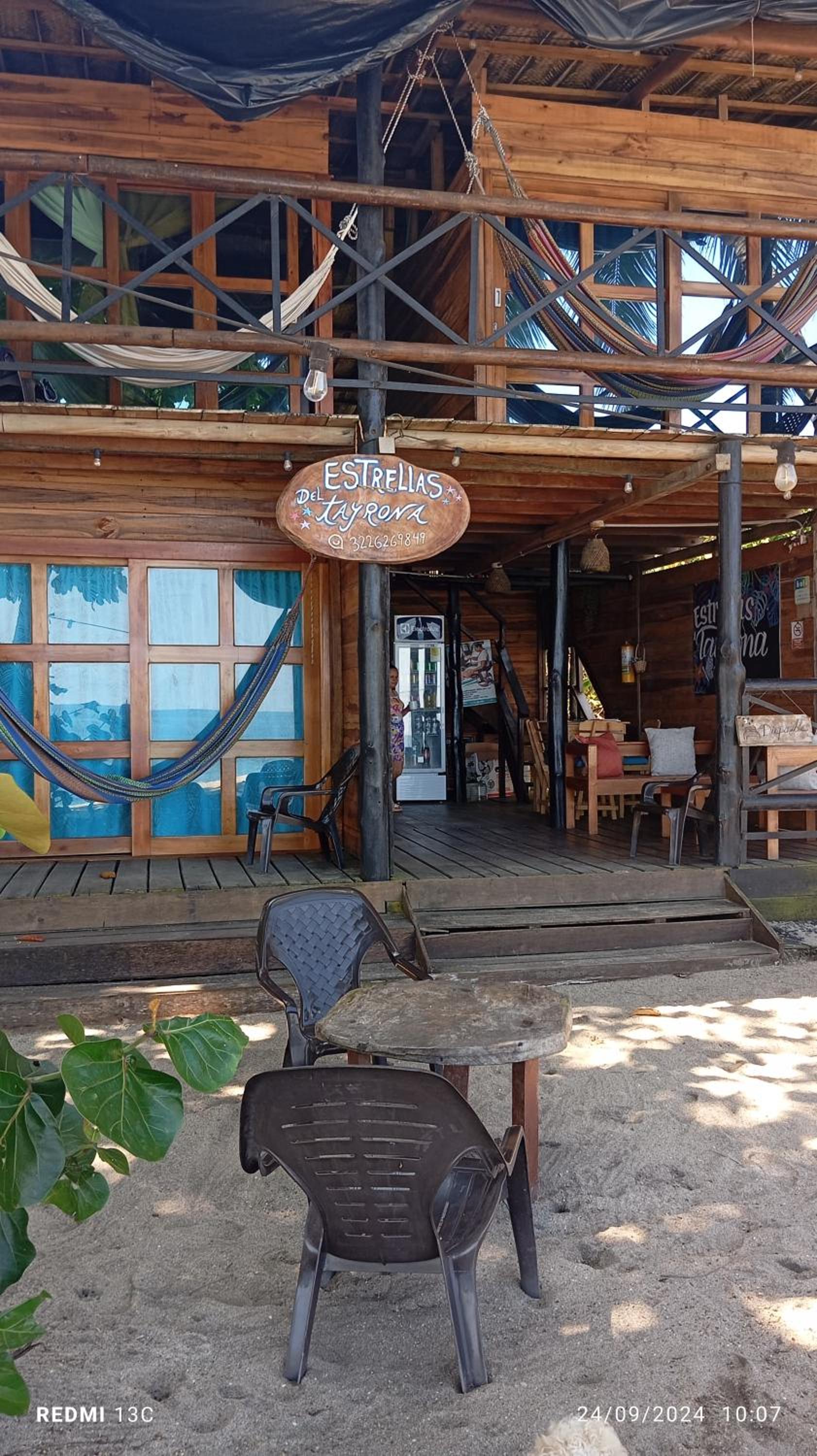 HOSTAL Estrellas del tayrona playa mendihuaca