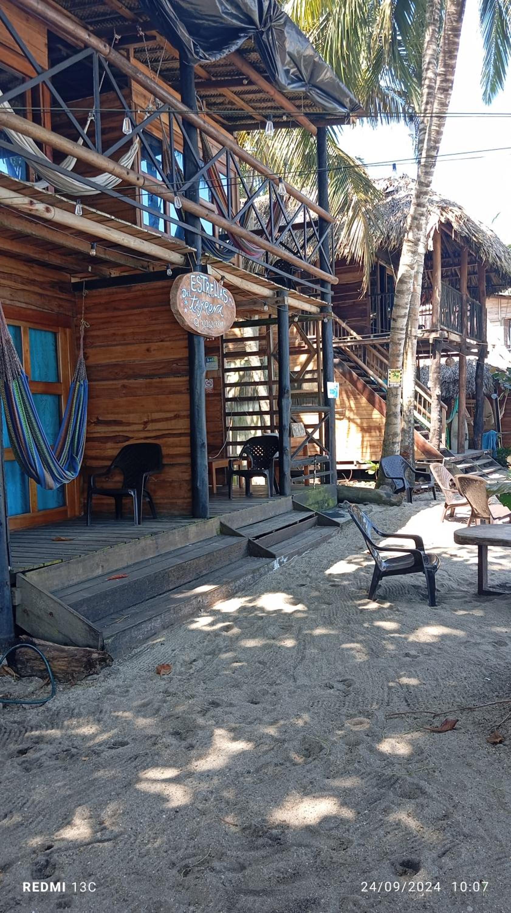 HOSTAL Estrellas del tayrona playa mendihuaca