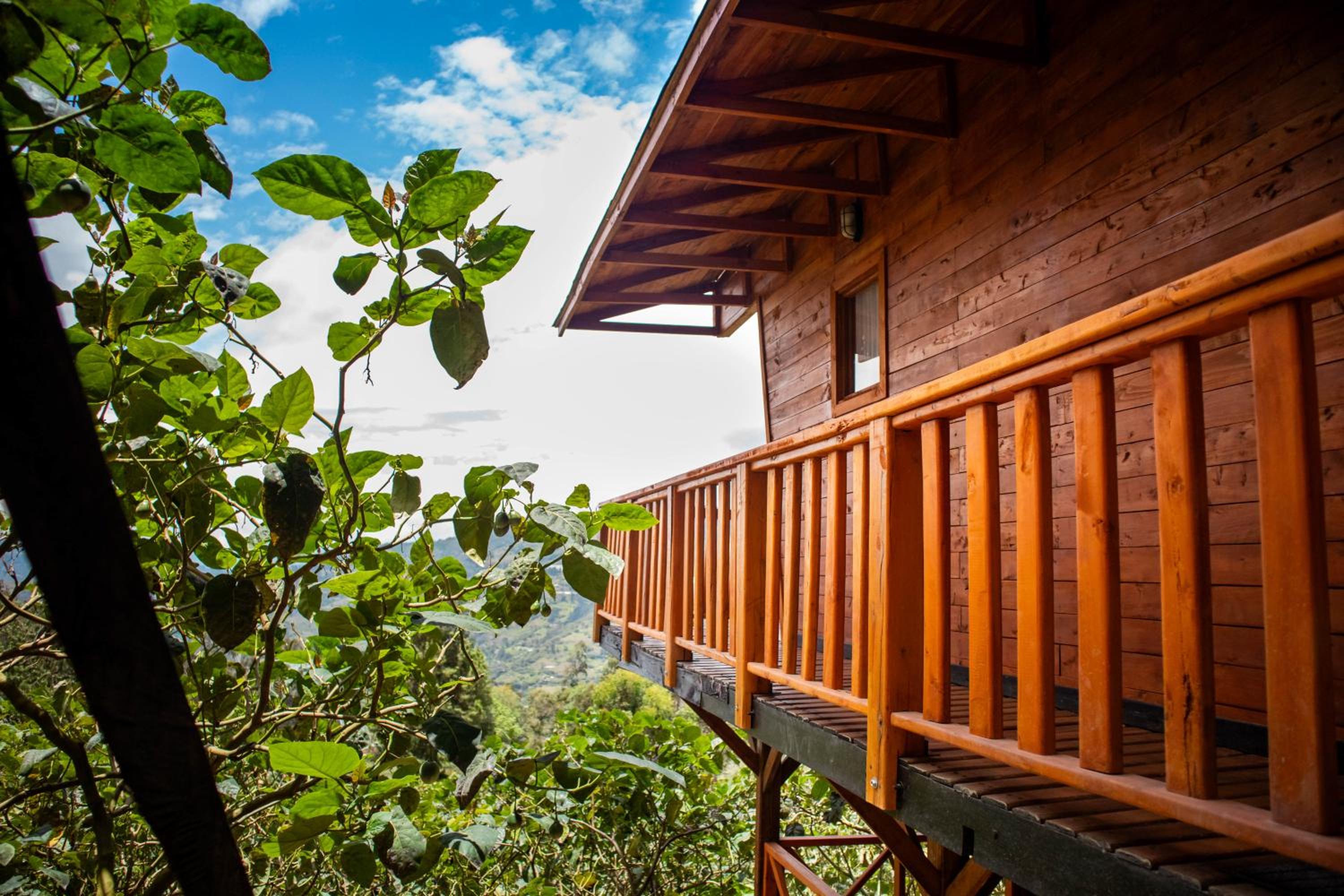 Glamping La Kumbre T con vista a las montañas