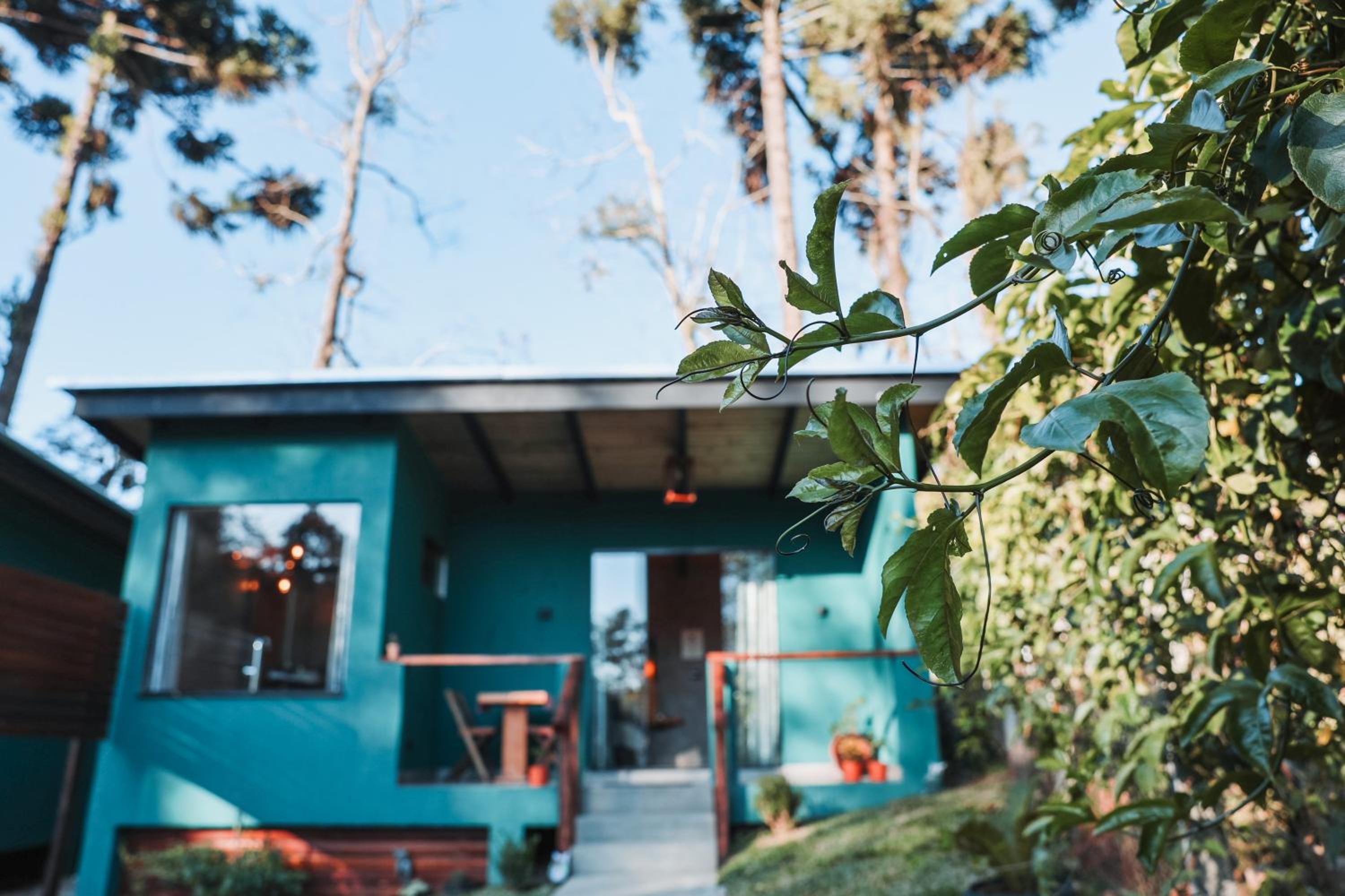 Chalé Romântico em Curitiba, climatizado com banheira - TinyHousePassauna