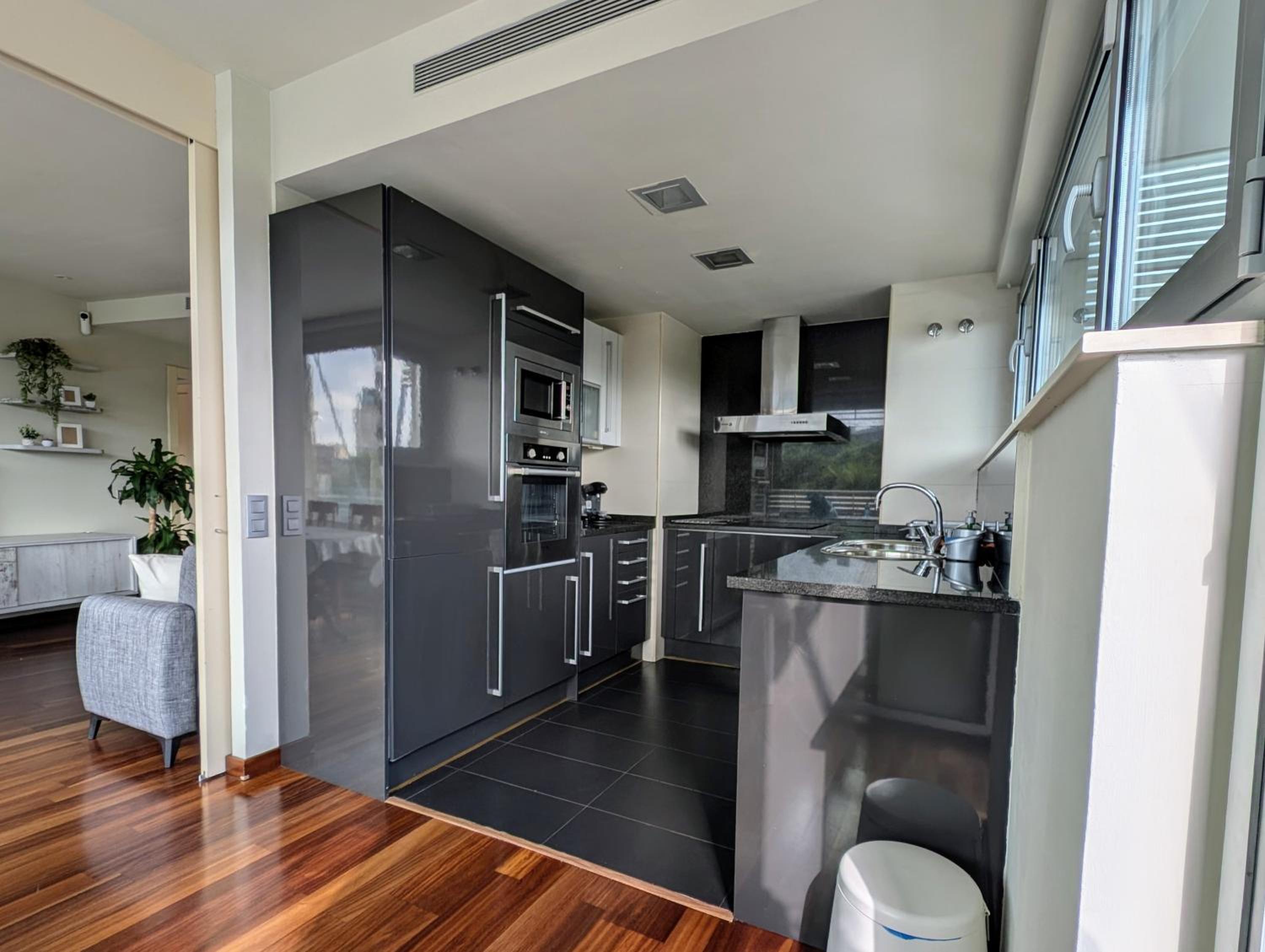 Bright 2 Bedroom Apartment with 2 Terraces Pool and Parking near Diagonal Mar Beach
