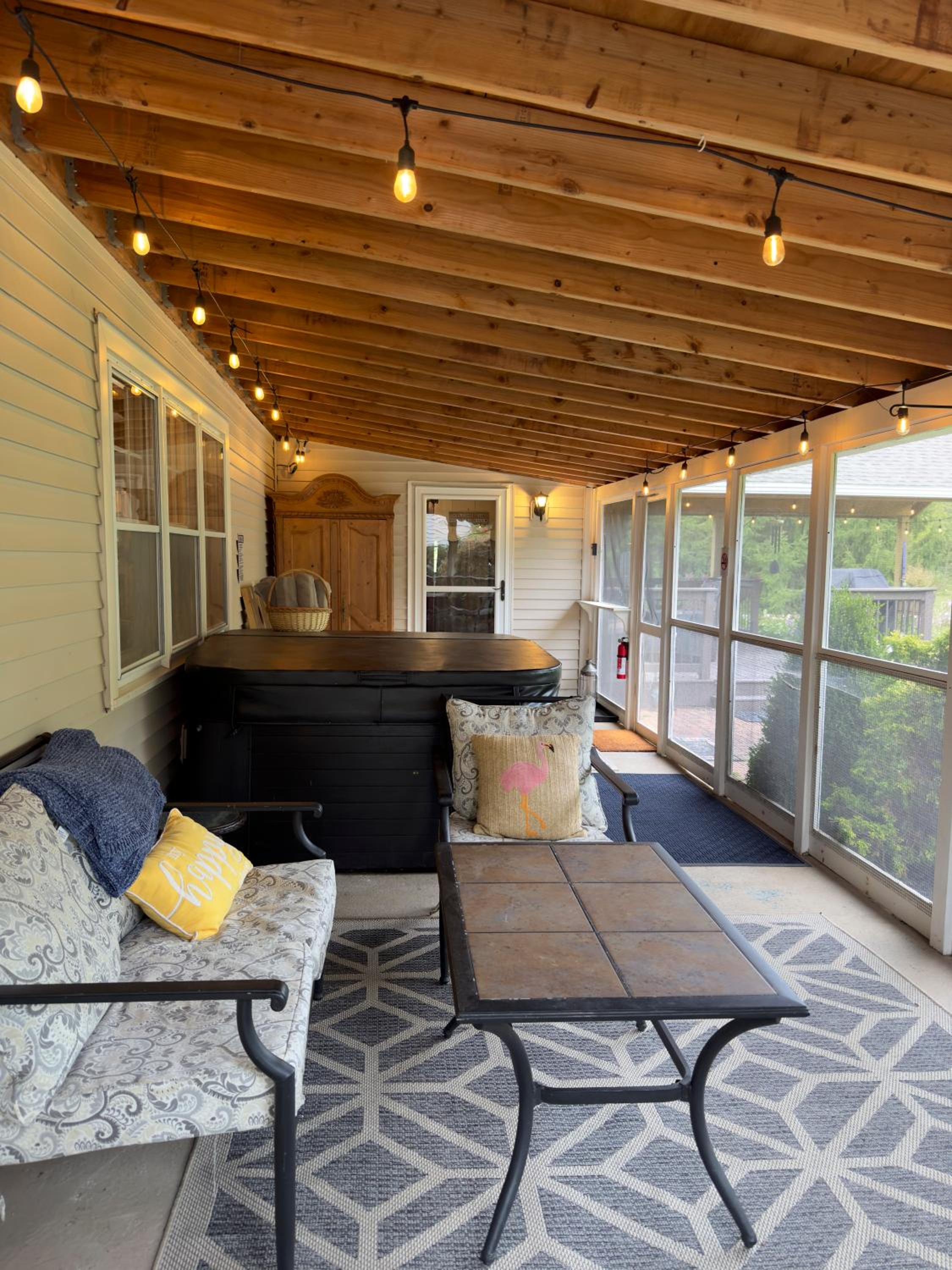 Waterfall Retreat Hot Tub, Pickleball, Fire Pit view 3