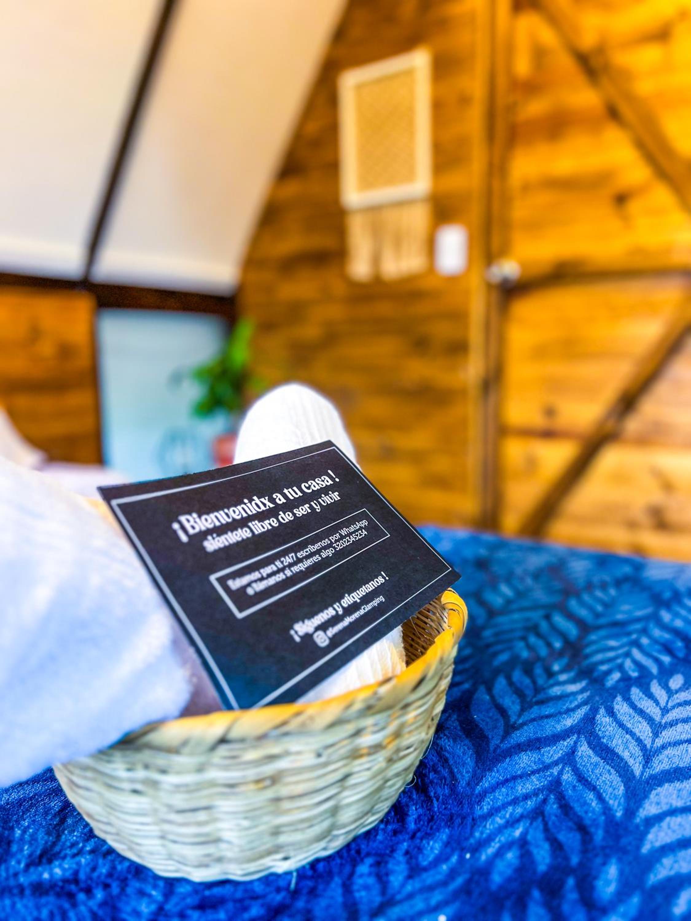 Glamping Chalet Deluxe cerca al centro de Villa de Leyva - By Serena Morena