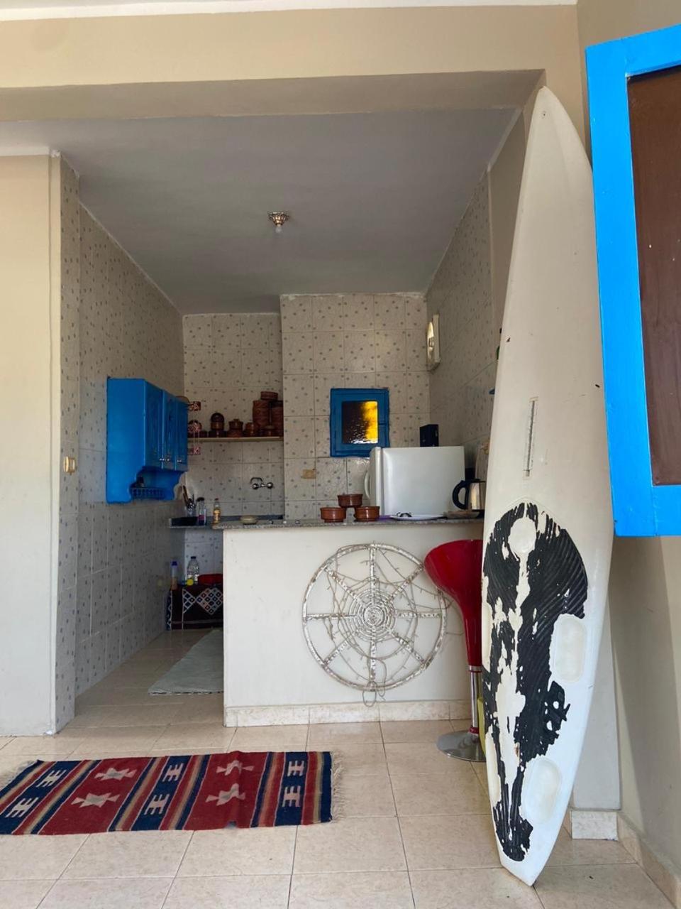Blue house