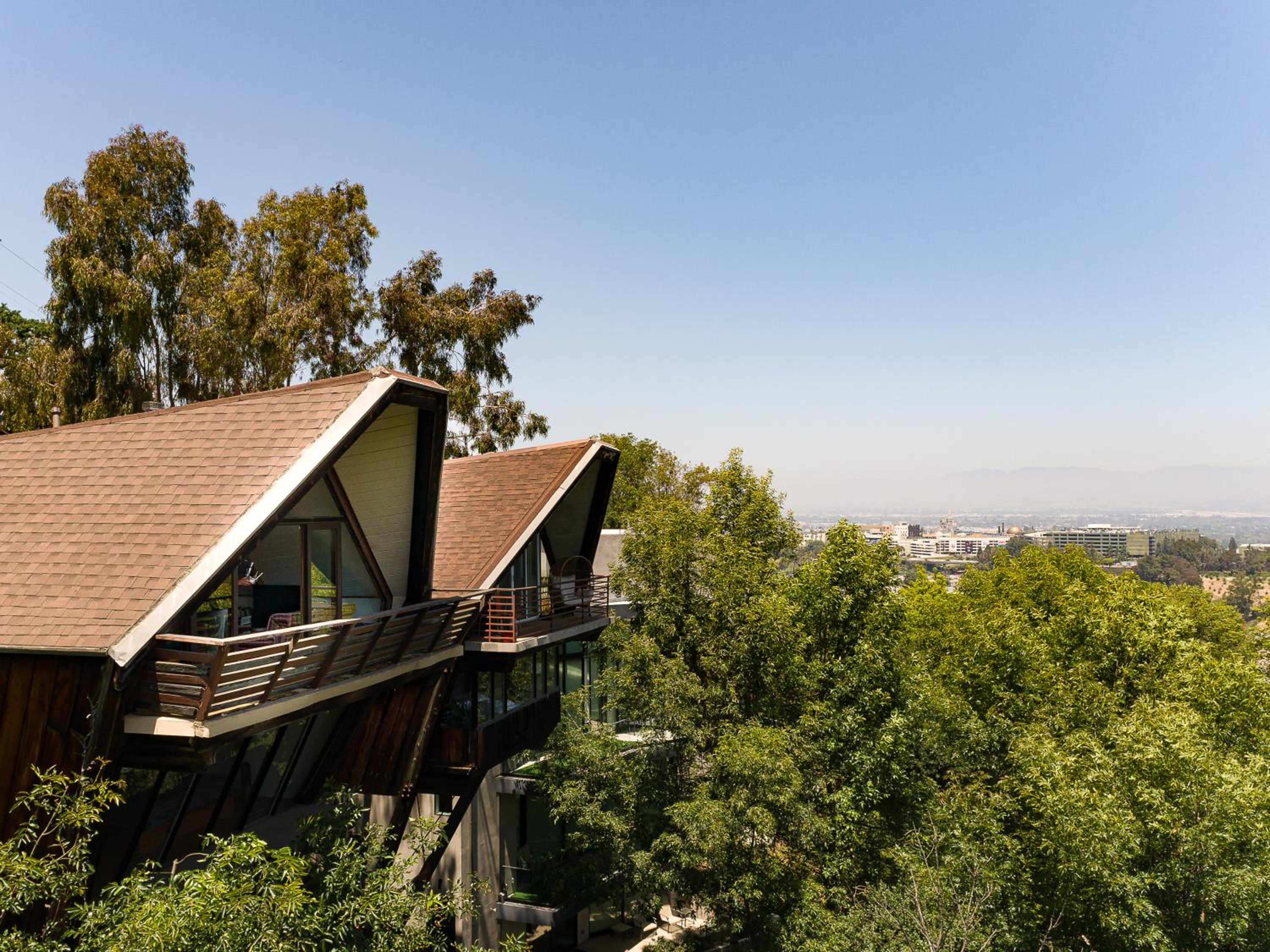 Architectural Marvel in Hollywood Hills with Views