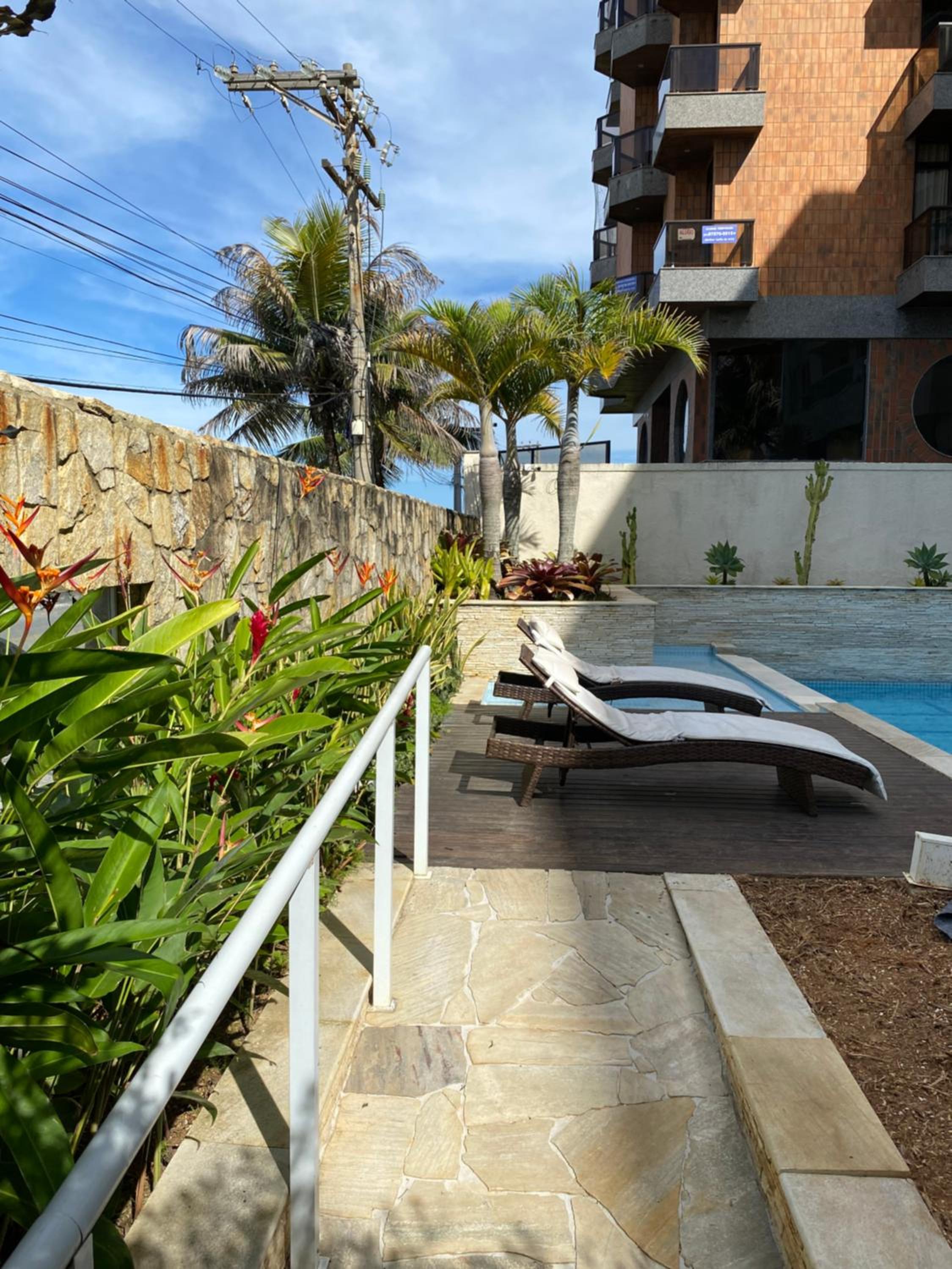 Condomínio MANDAI Apto 305 B Lateral em frente ao mar