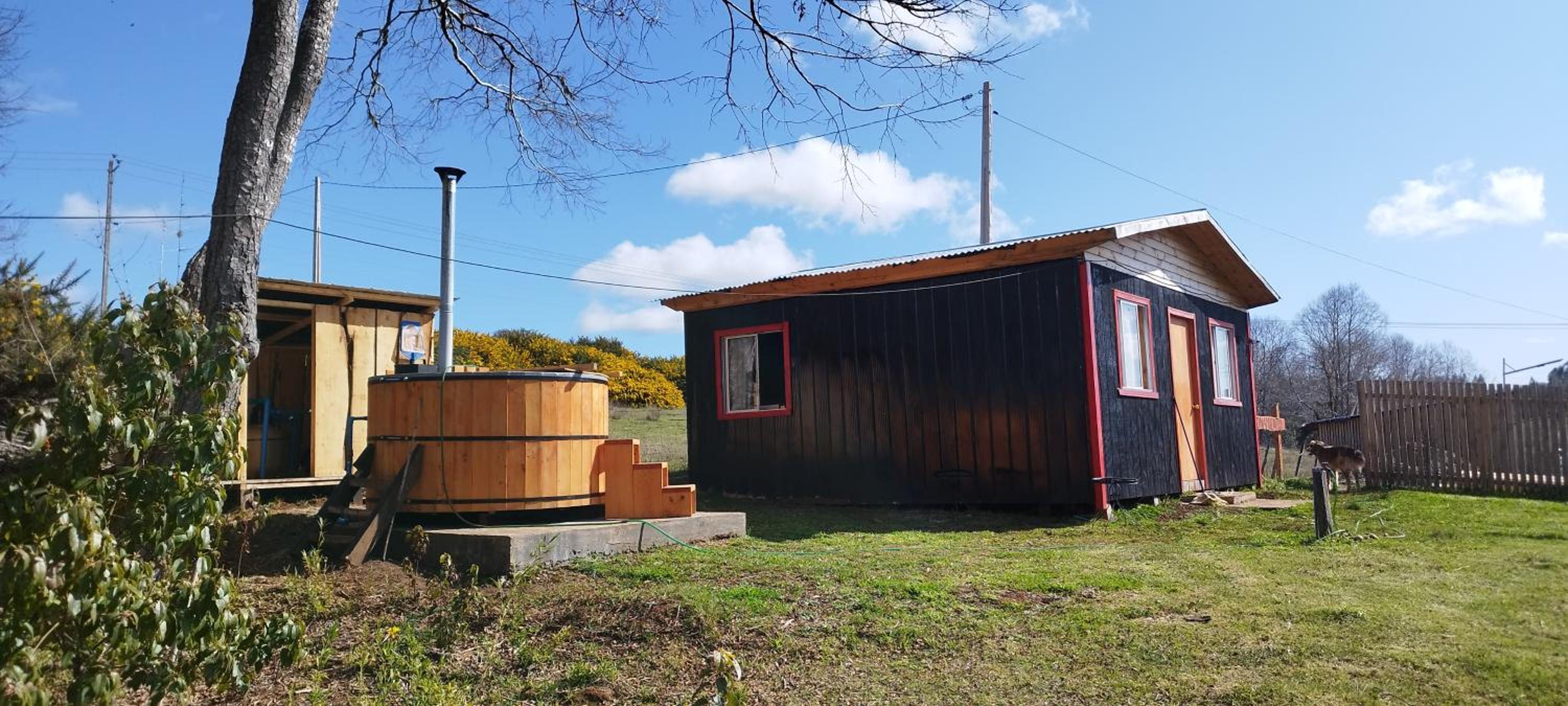Cabaña con Tinaja