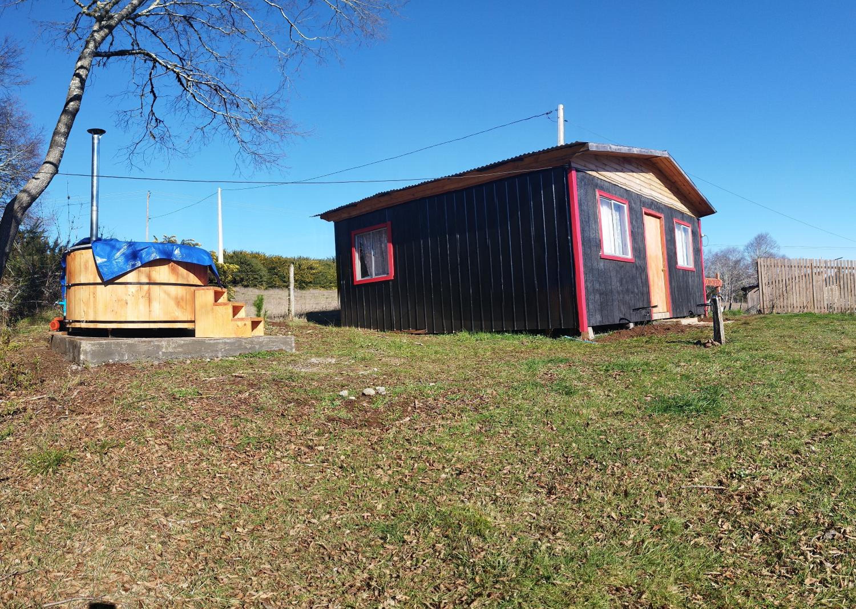 Cabaña con Tinaja