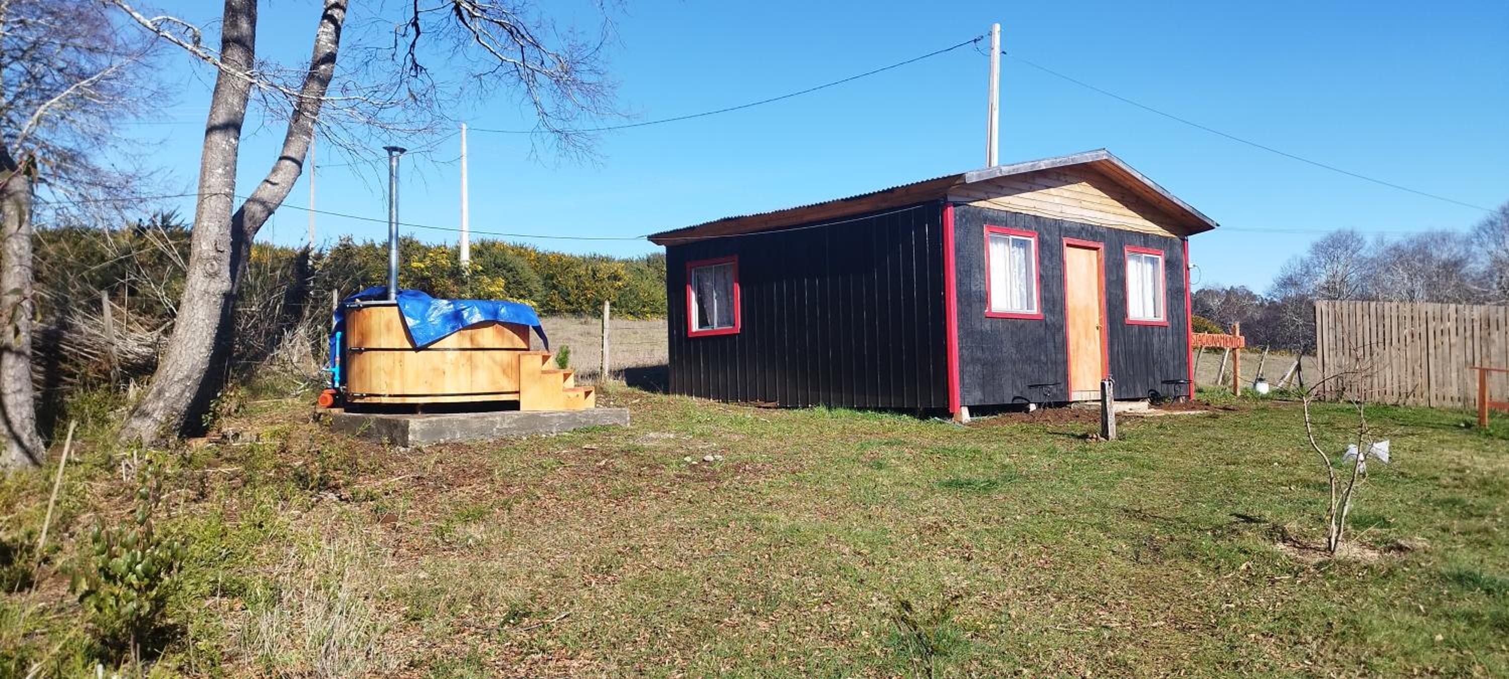Cabaña con Tinaja