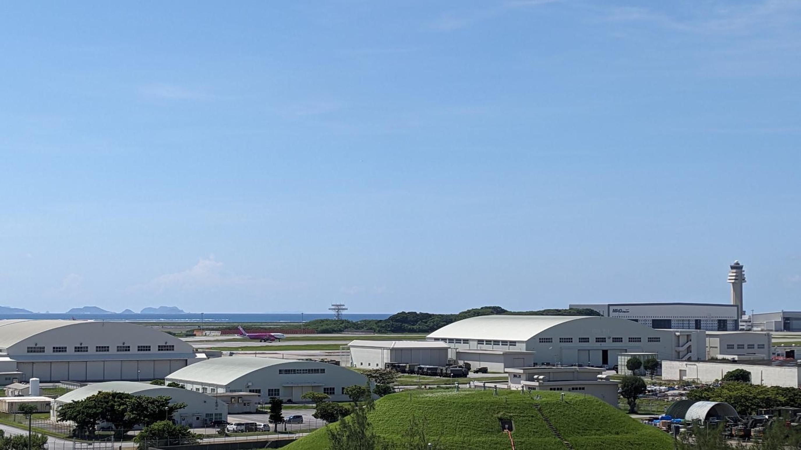 Naha airport hotel view 3