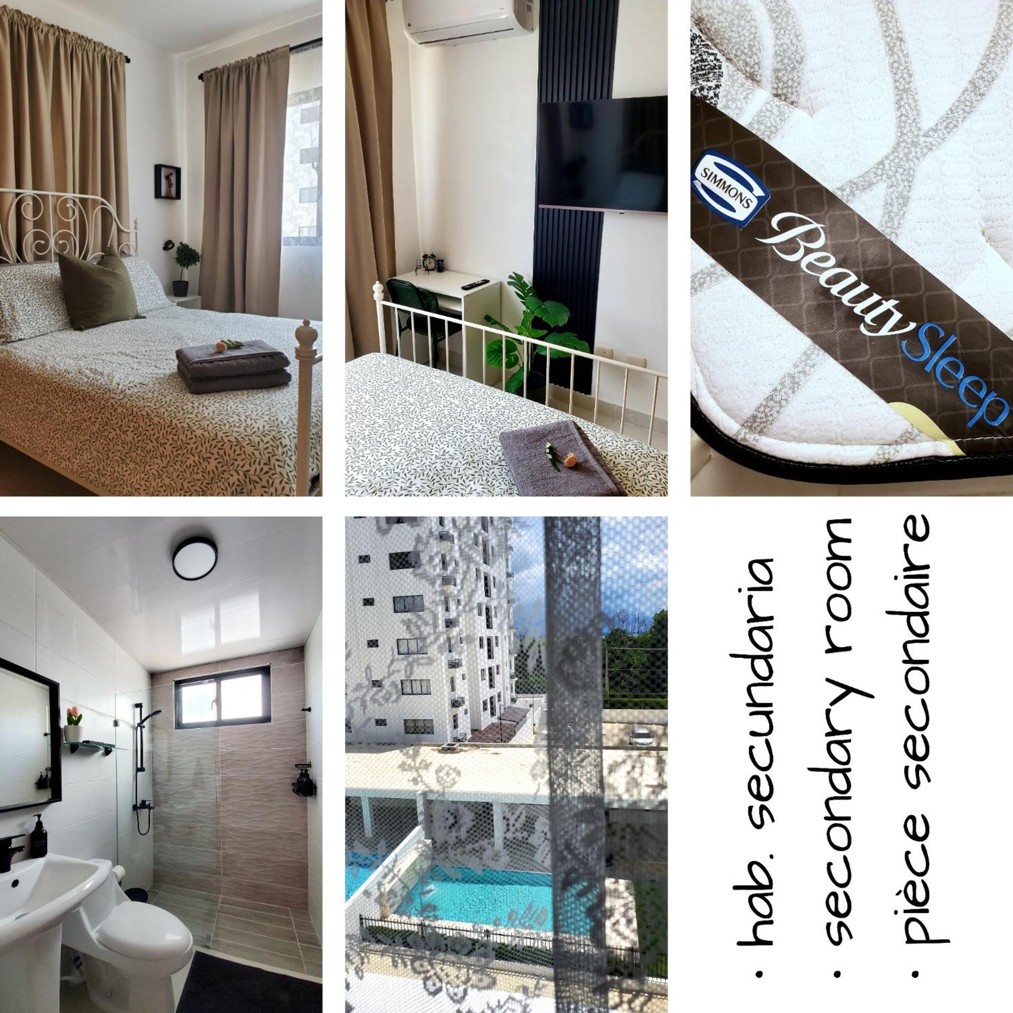 King Bed with AC, Wifi and Gym, No Blackouts, Garden Towers I, Santiago RD, photo 9