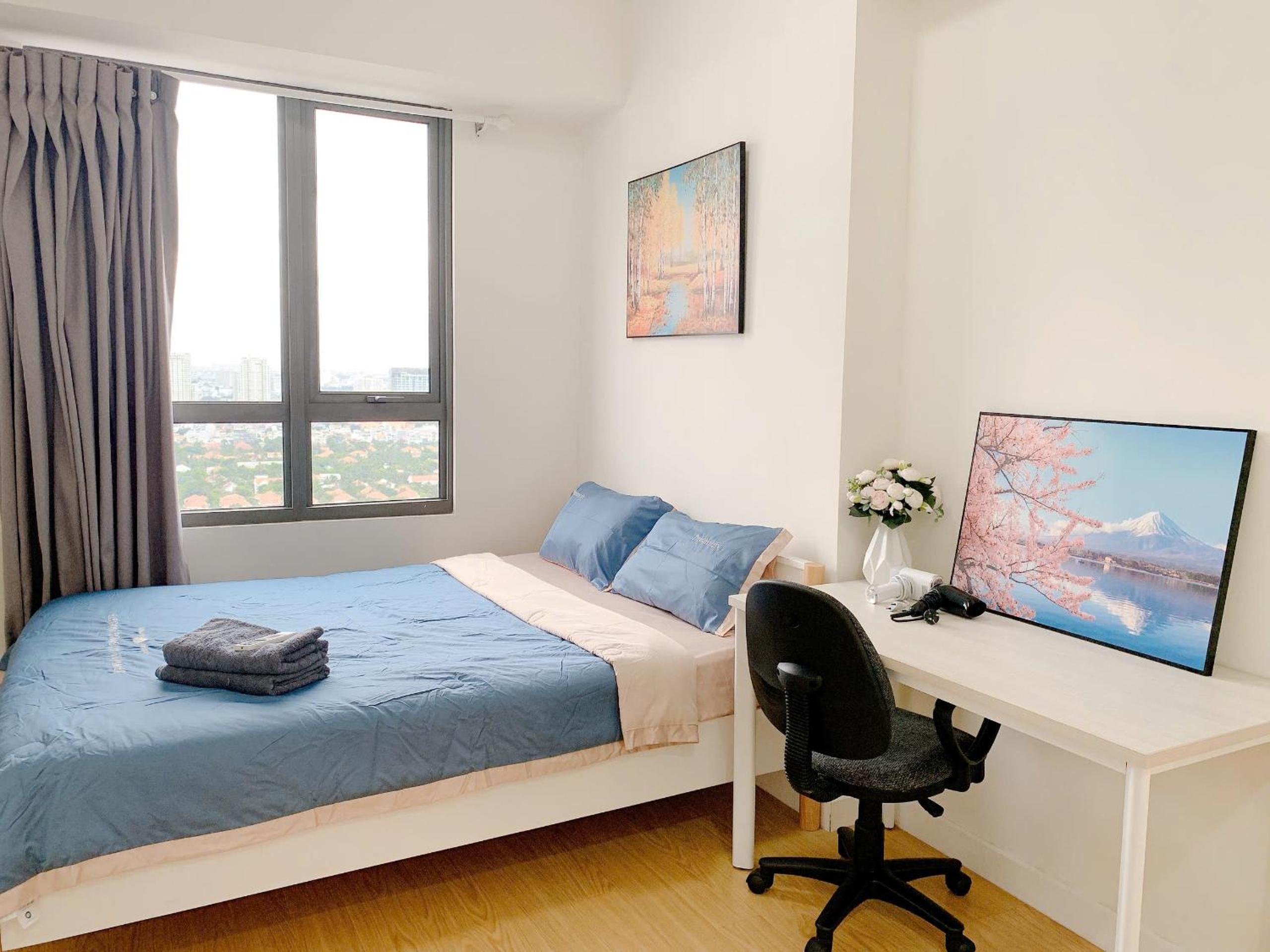 Masteri Thao Dien Comfy Apartment #Nice Balcony #Opening View