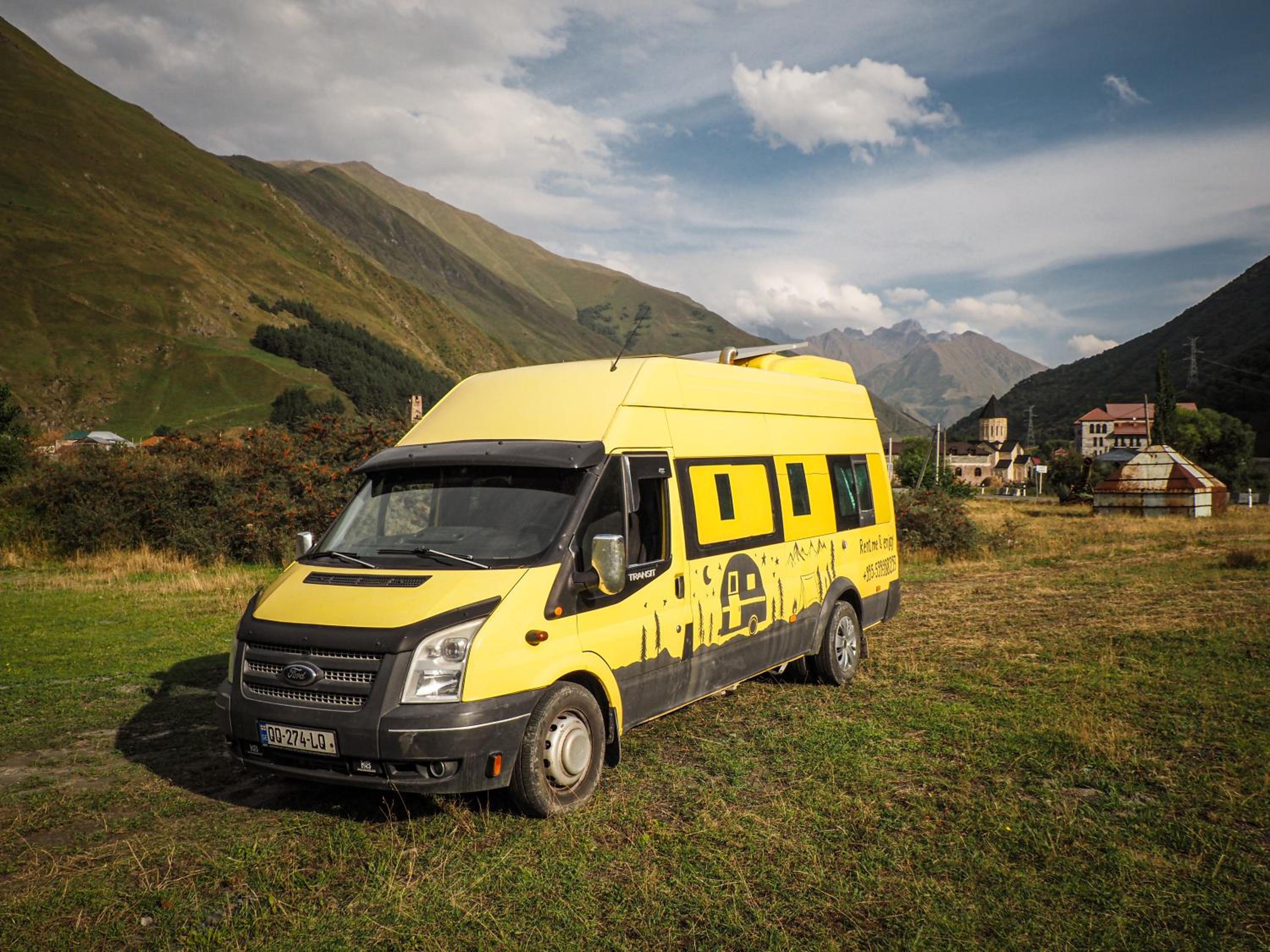 best camper van in tbilisi