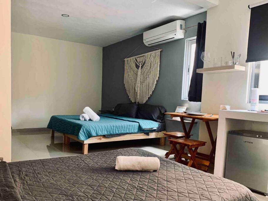 Cancun Prime All-Inclusive Mansion - Comfortable Priv Suite 2Bd 1Bt Pool Gym Ac Kitchen
