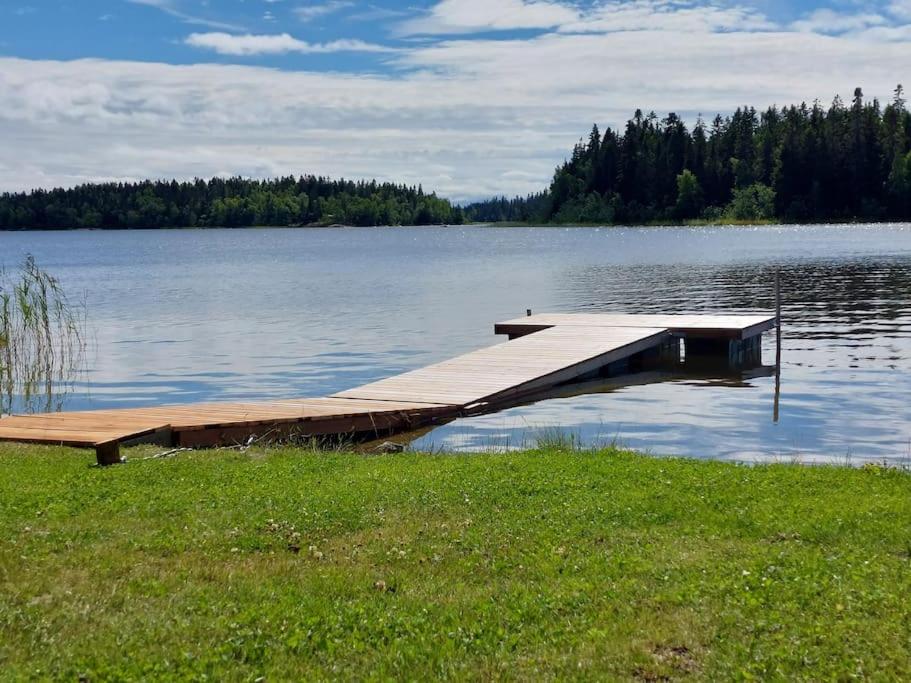 Modernia majoitusta luonnon keskellä