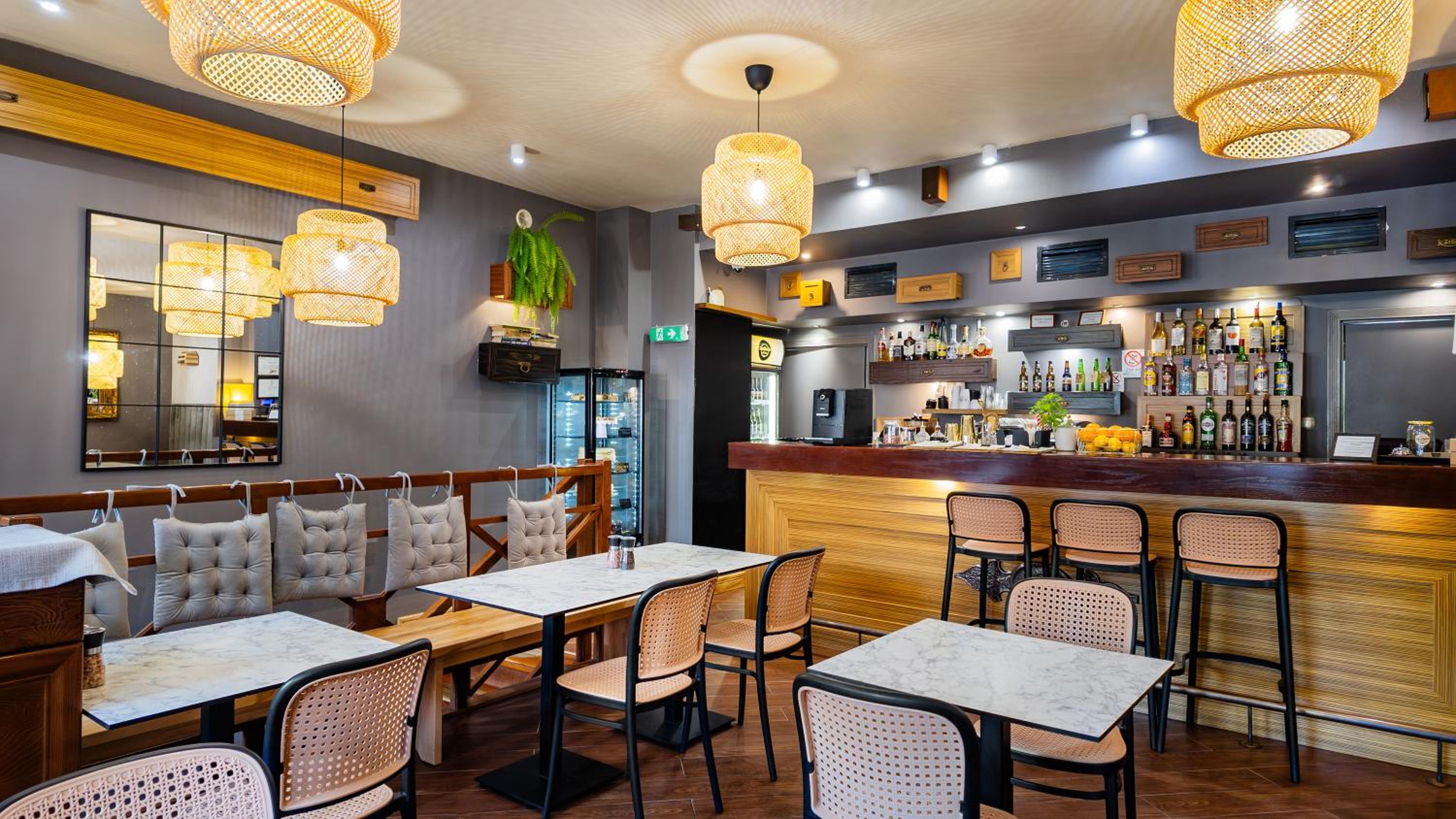 Szuflada Rooms en Augustów — dining