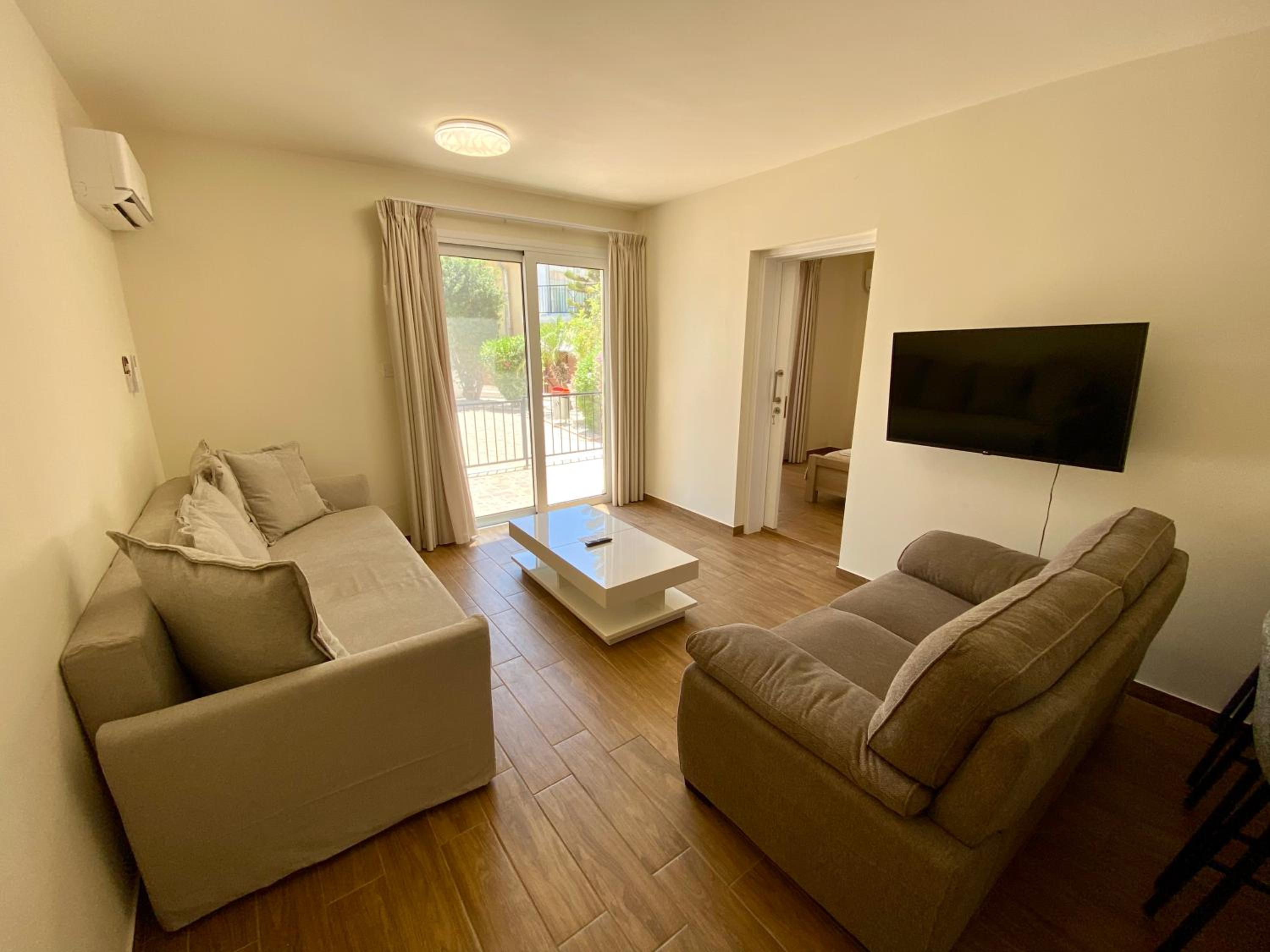 Danaos Seaside Suite 002 with Pool in Tourist Area
