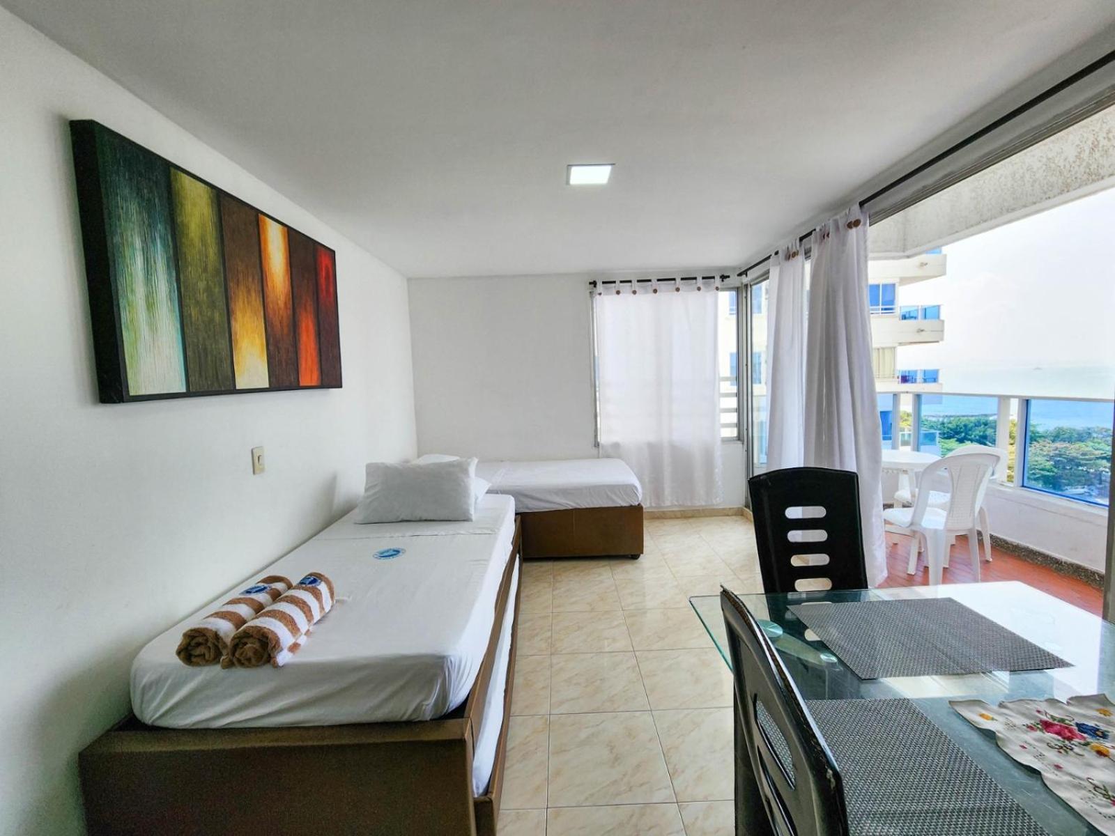 Apto vista al mar piso 7