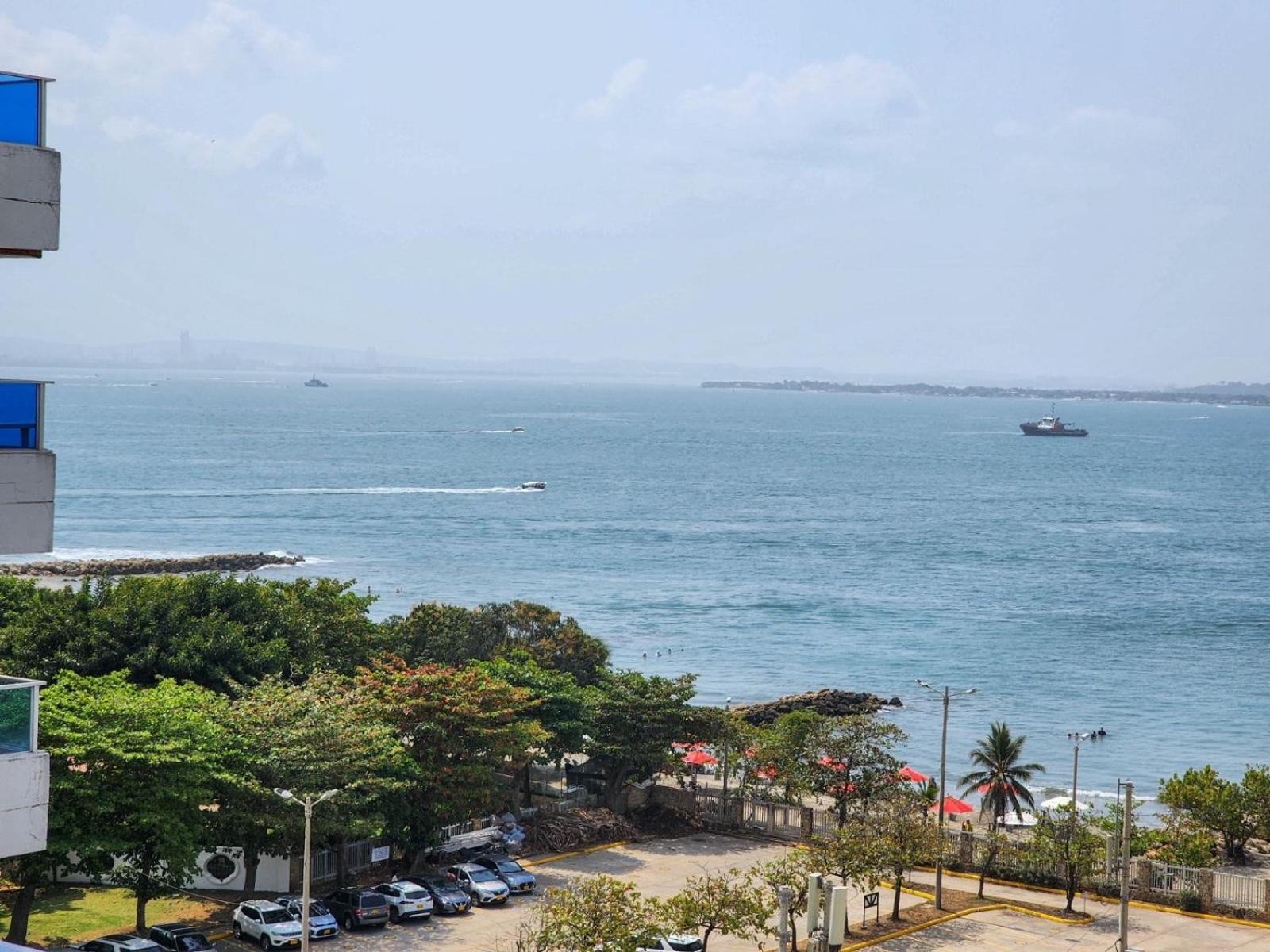 Apto vista al mar piso 7