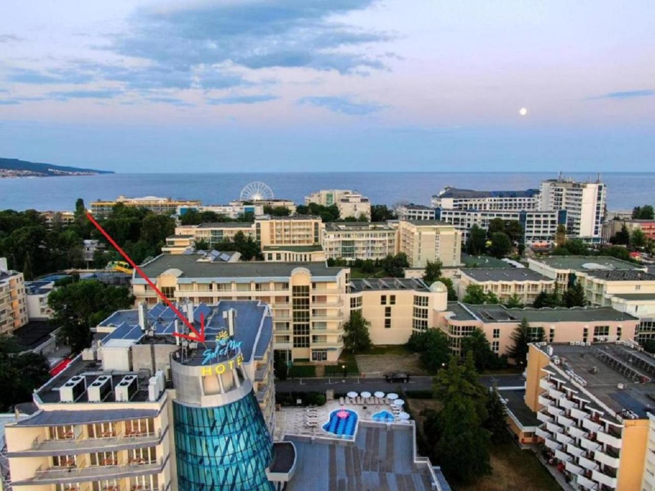 Sunny Beach, Hotel Sol e Mar , Studio Katharina