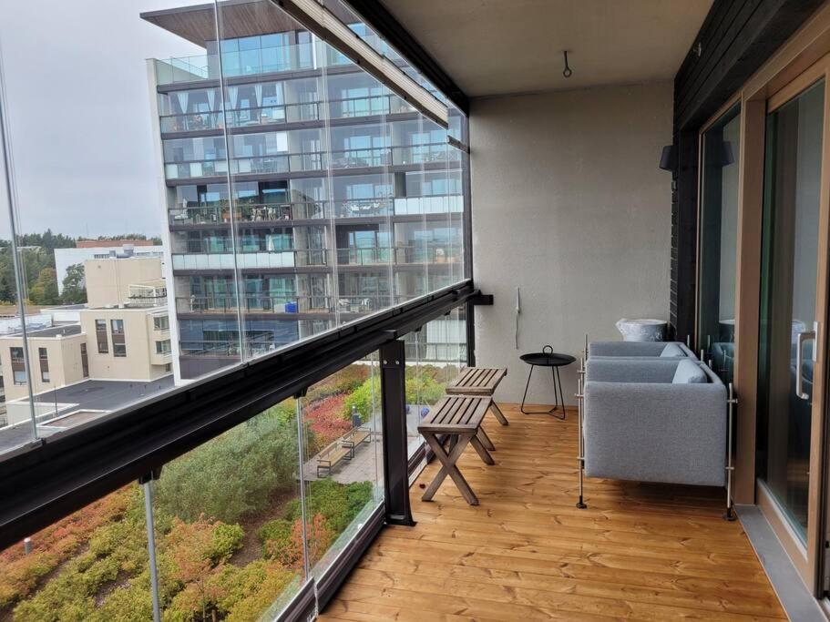Modern apartment in Tapiola centre