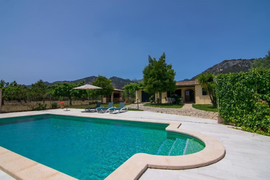 Tabou, villa con piscina en Selva view 5
